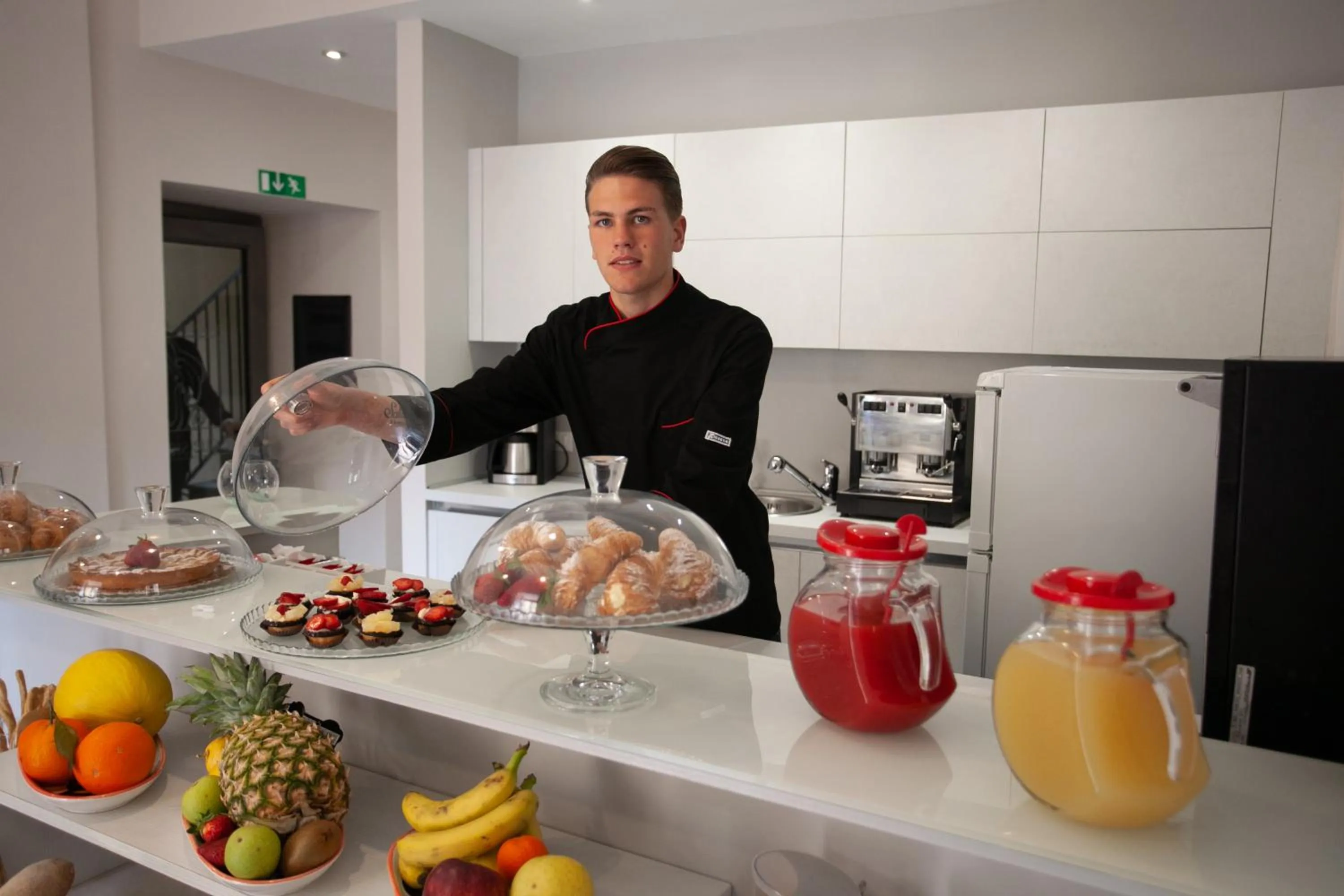 Buffet breakfast in Le Due Sicilie