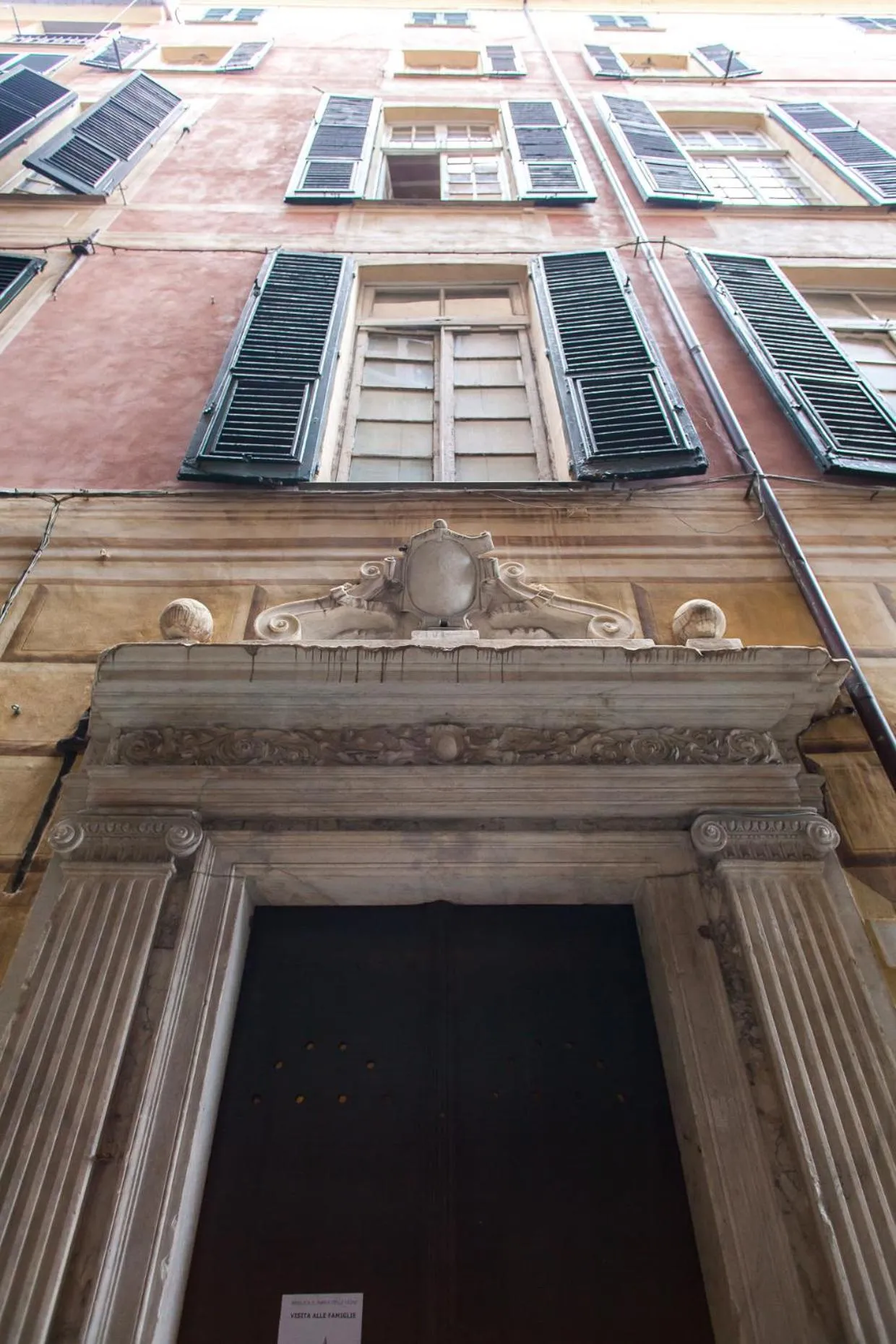 Property building in OStellin Genova Hostel