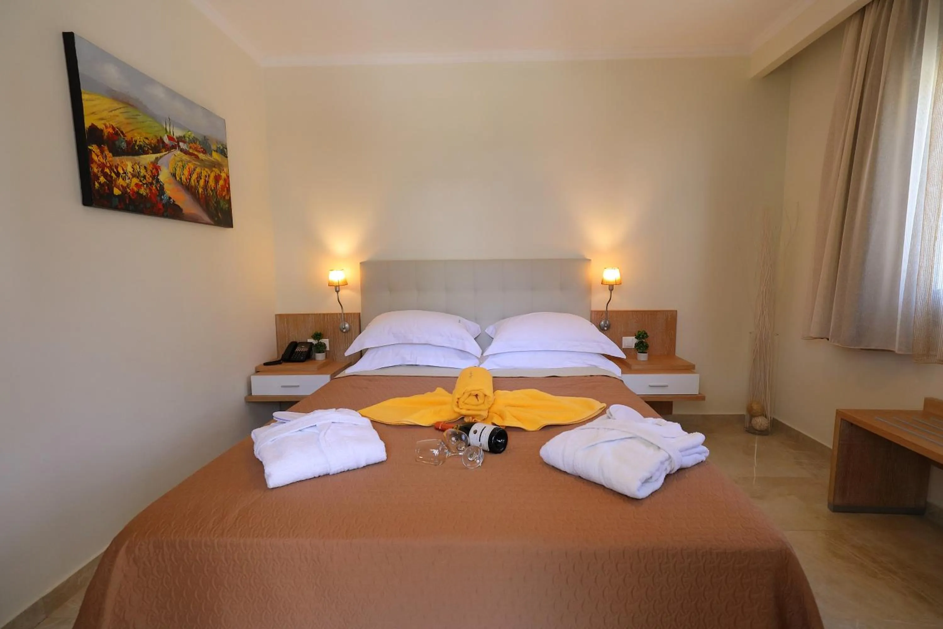 Bedroom, Bed in Artemis Plaza