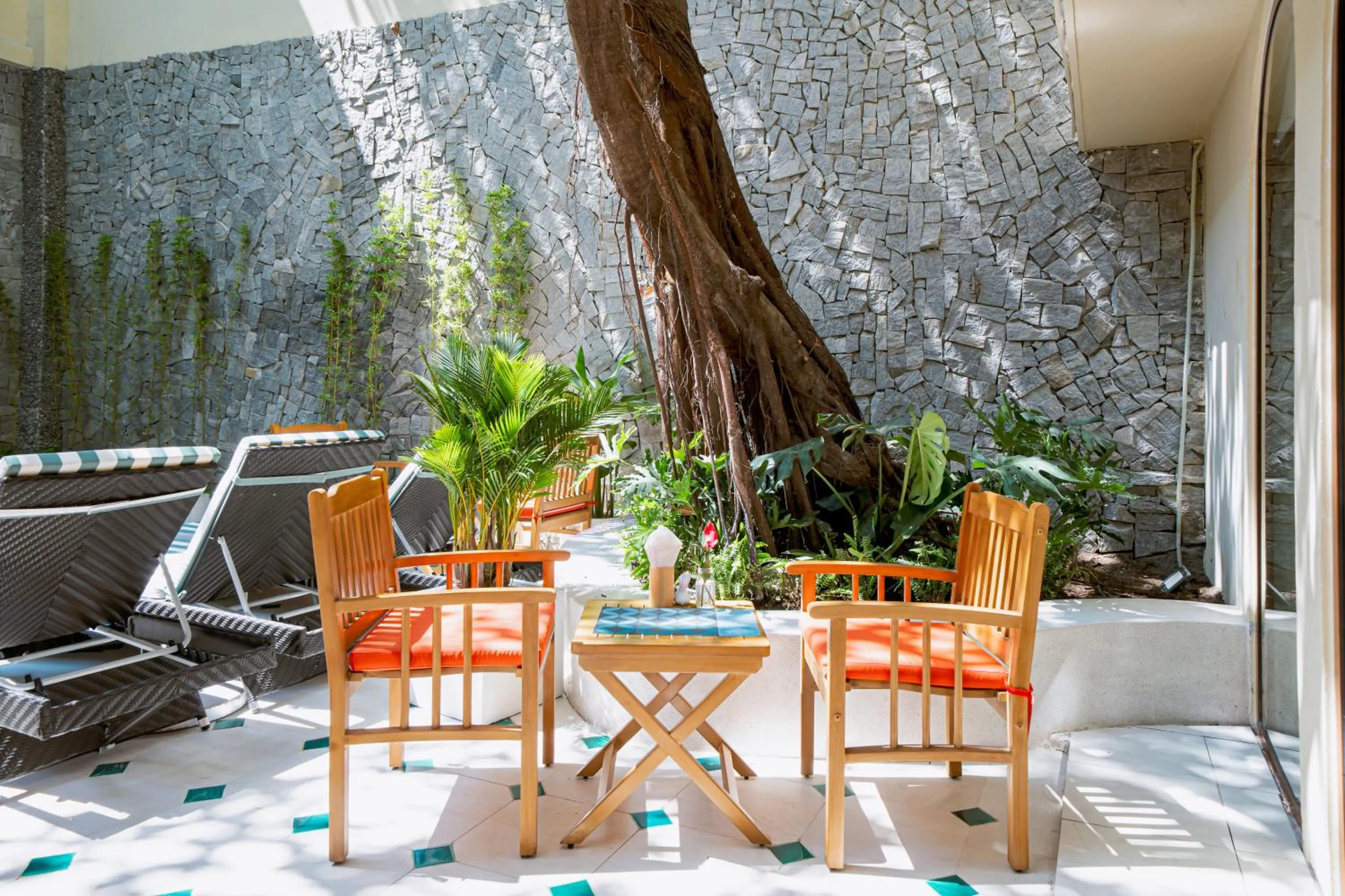 Seating area in Sujet Residence Da Nang by Haviland