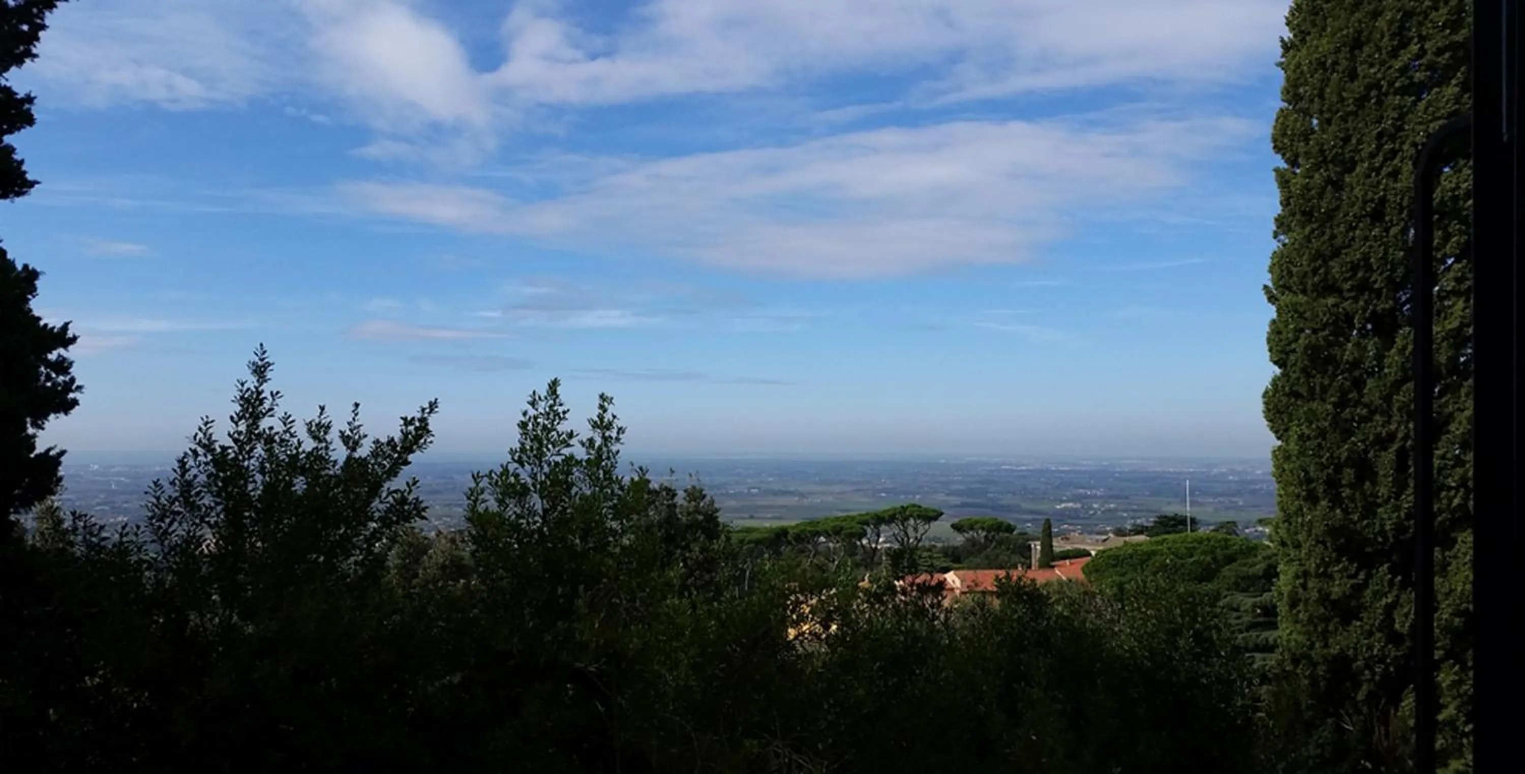 Sea view in Hotel Castel Gandolfo