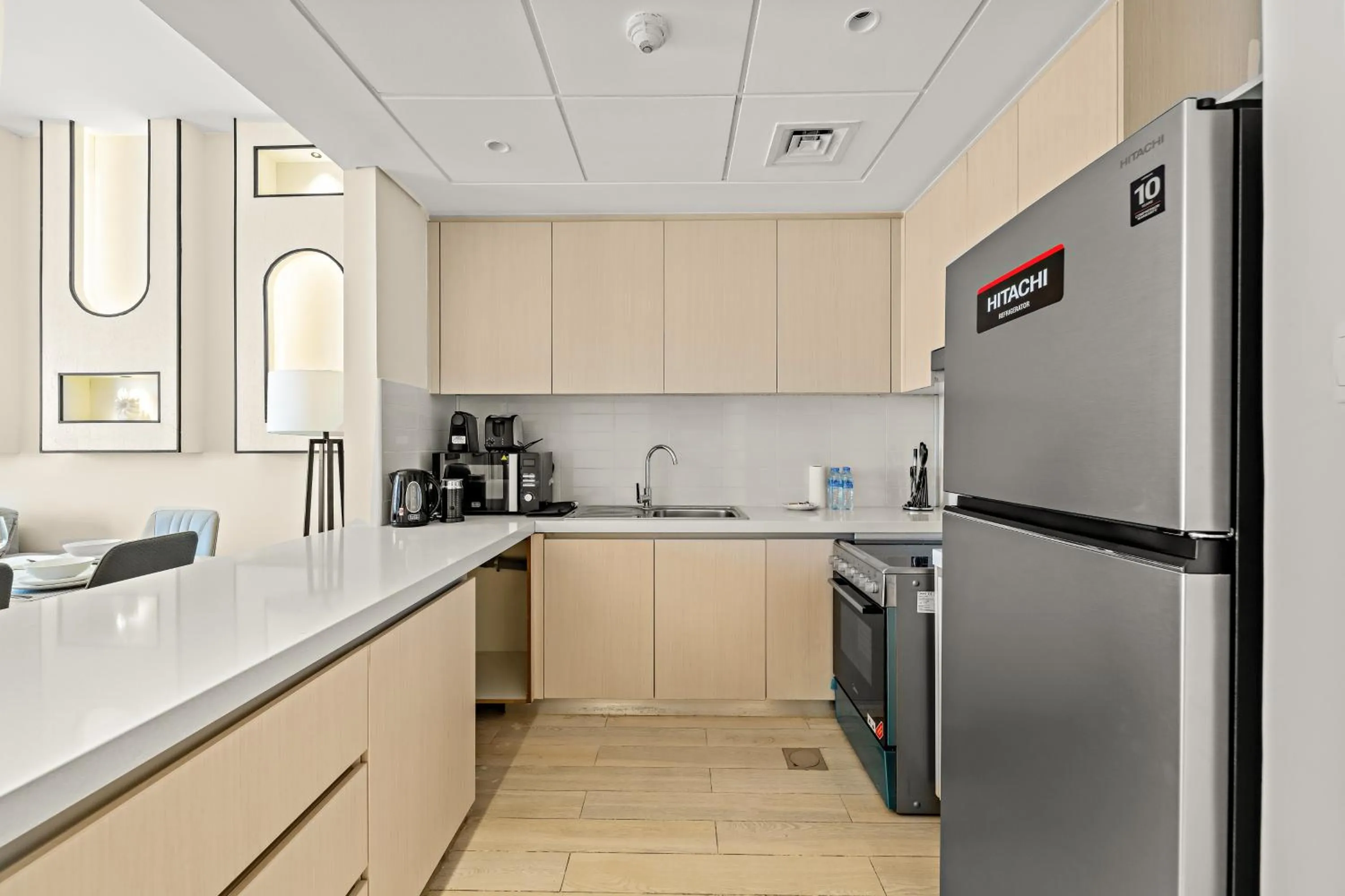 kitchen in Desert Key - Perfectly Located Yas Island Premier Apts