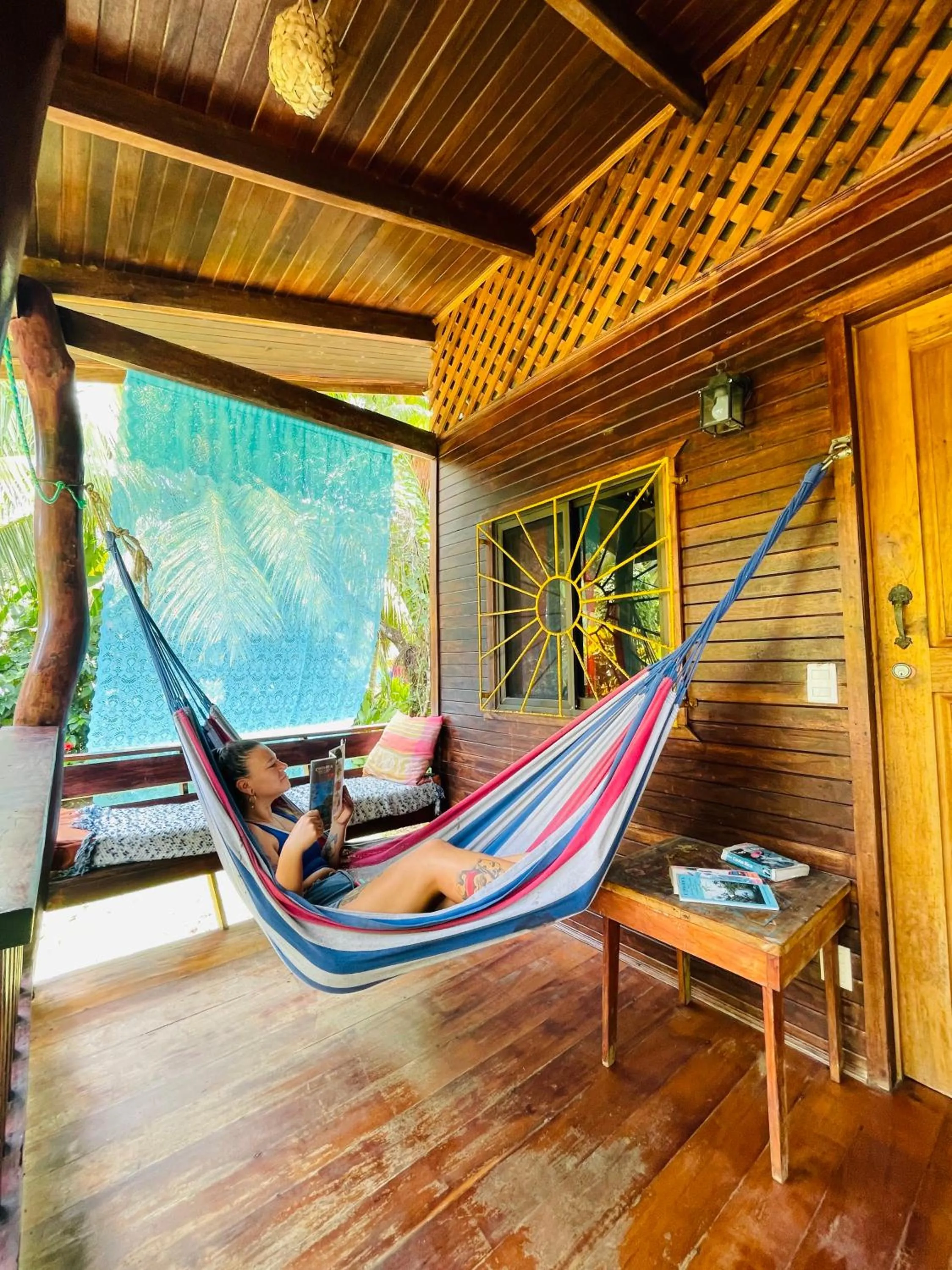 Patio in Pangea Lodge Tropical Vibe Home with Shared Pool