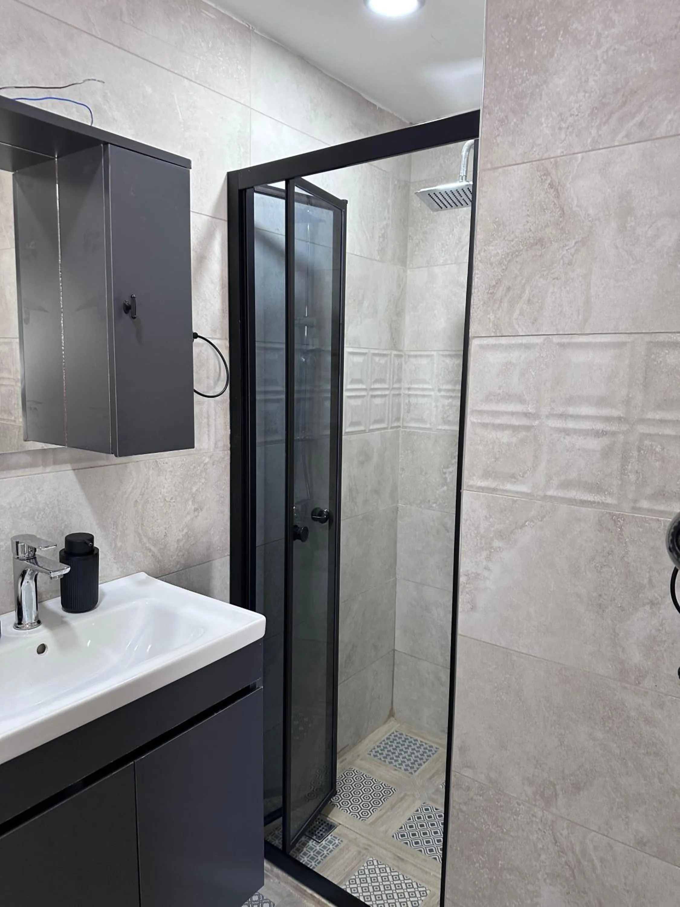 Shower in Elia Hotel Alaçatı
