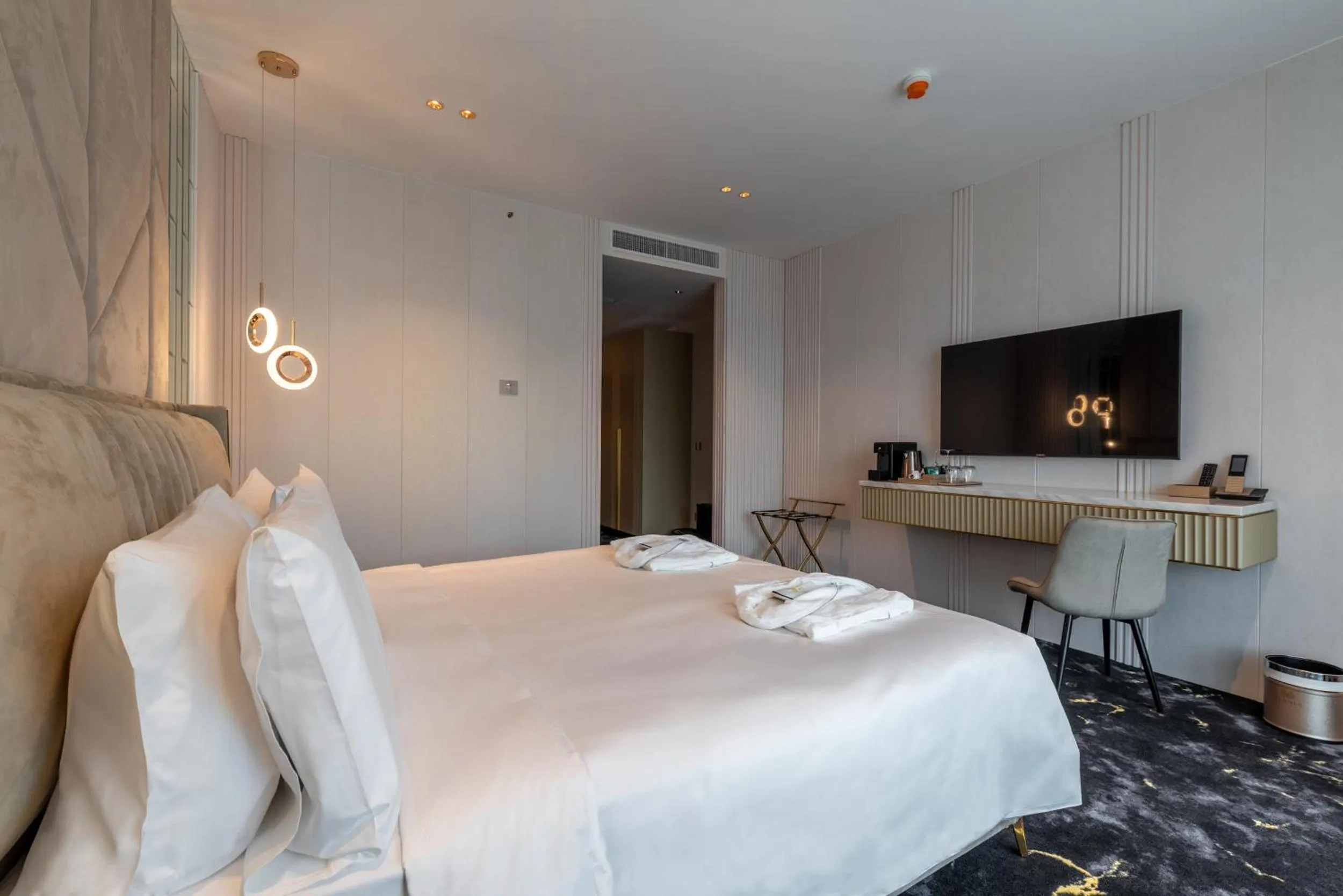 Bed in Elania Resort & Spa