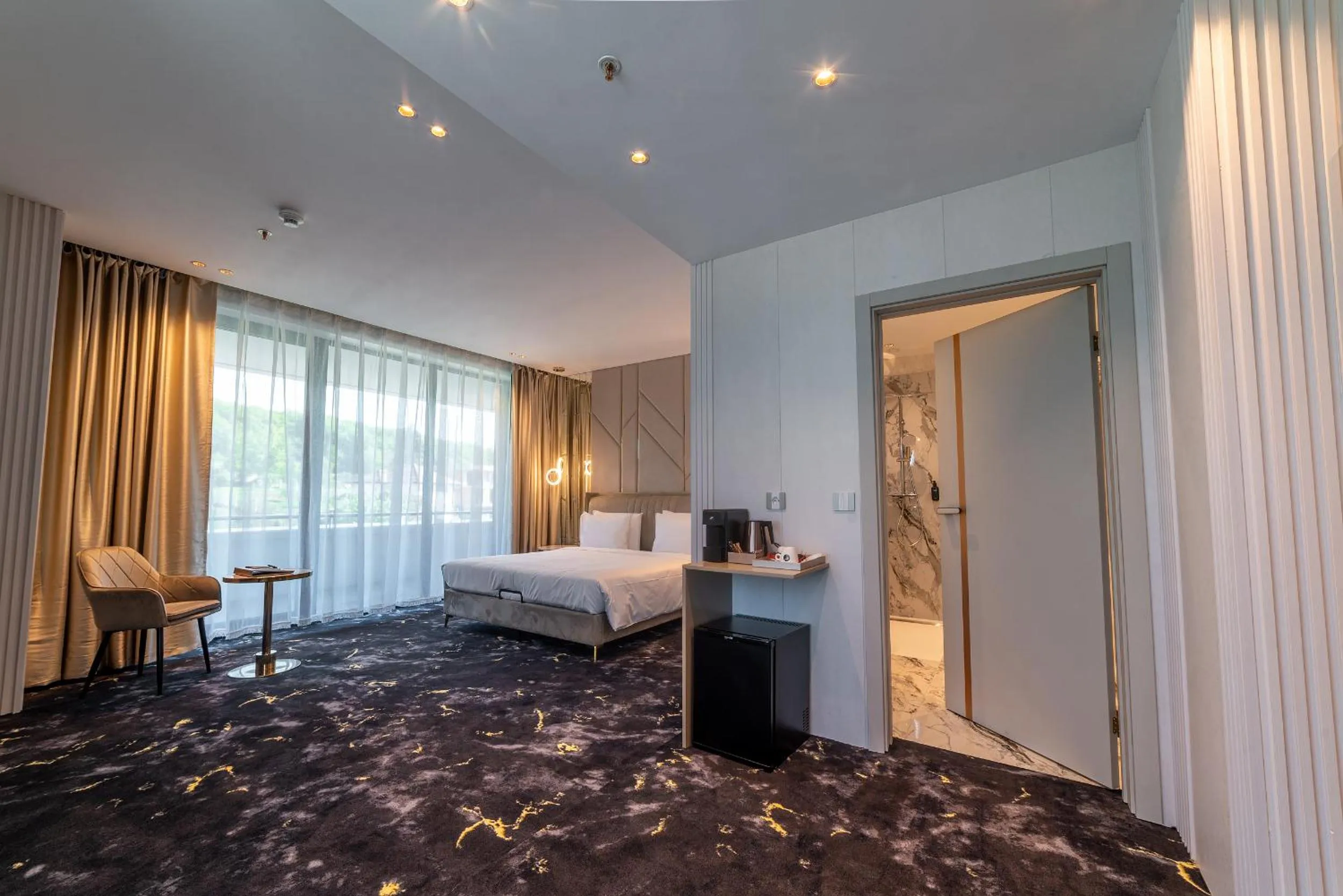 Bed in Elania Resort & Spa