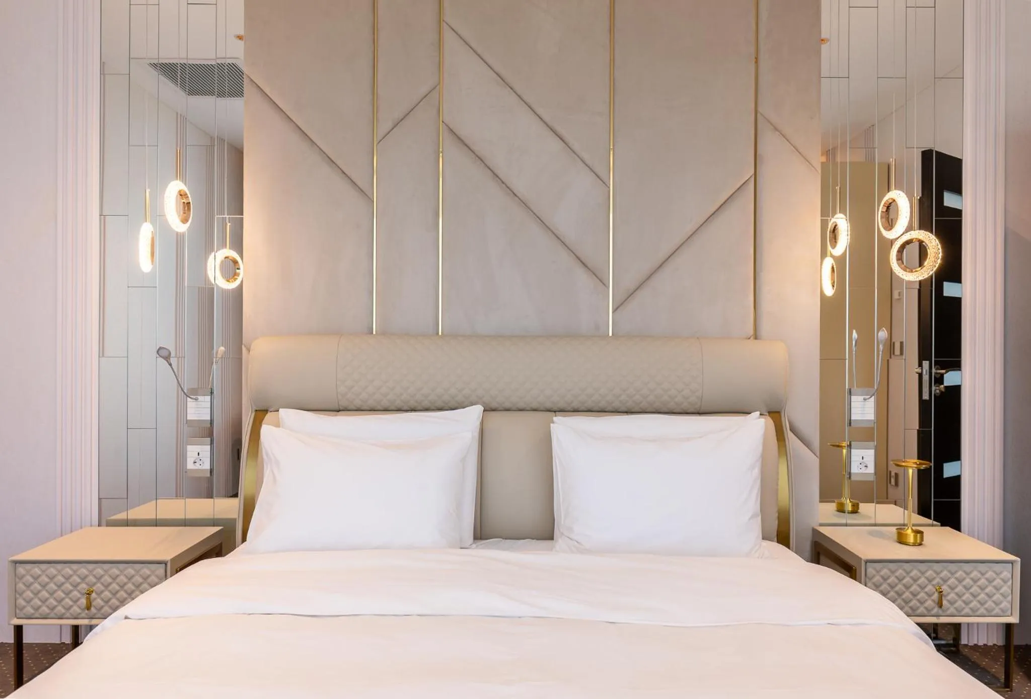 Bed in Elania Resort & Spa