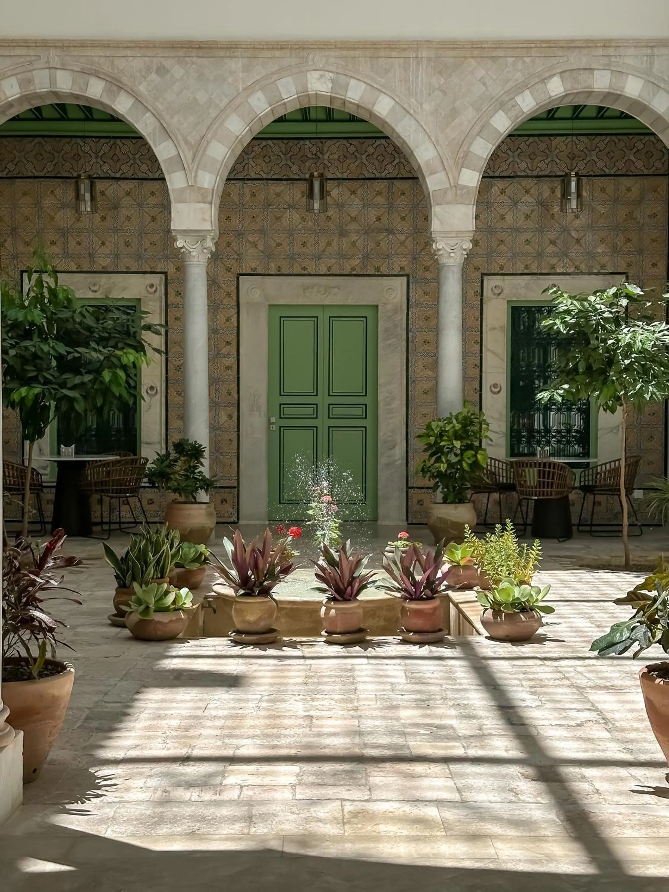 Patio in Dar Ben Turkia