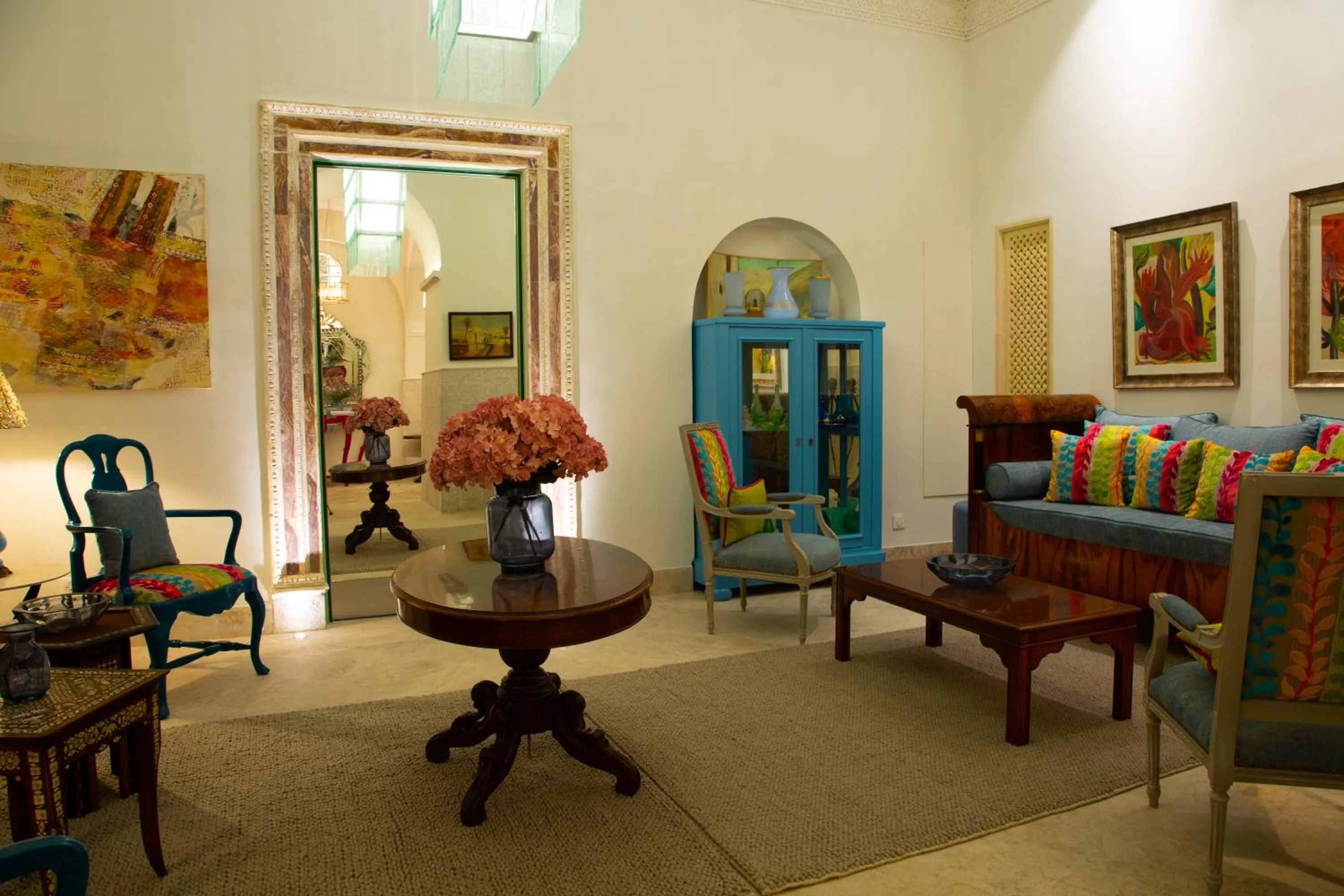 Lobby or reception in Dar Ben Turkia