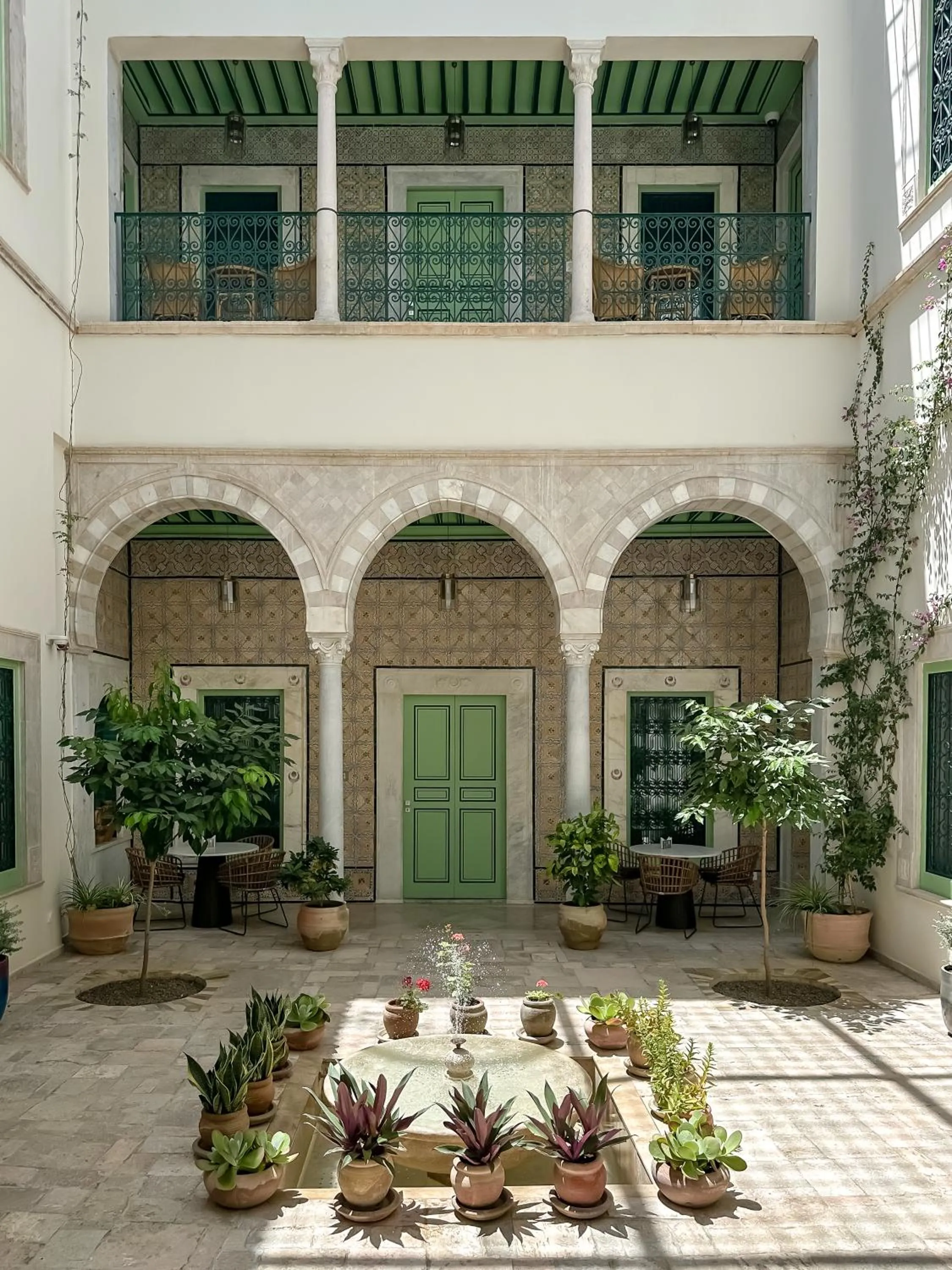 Patio in Dar Ben Turkia