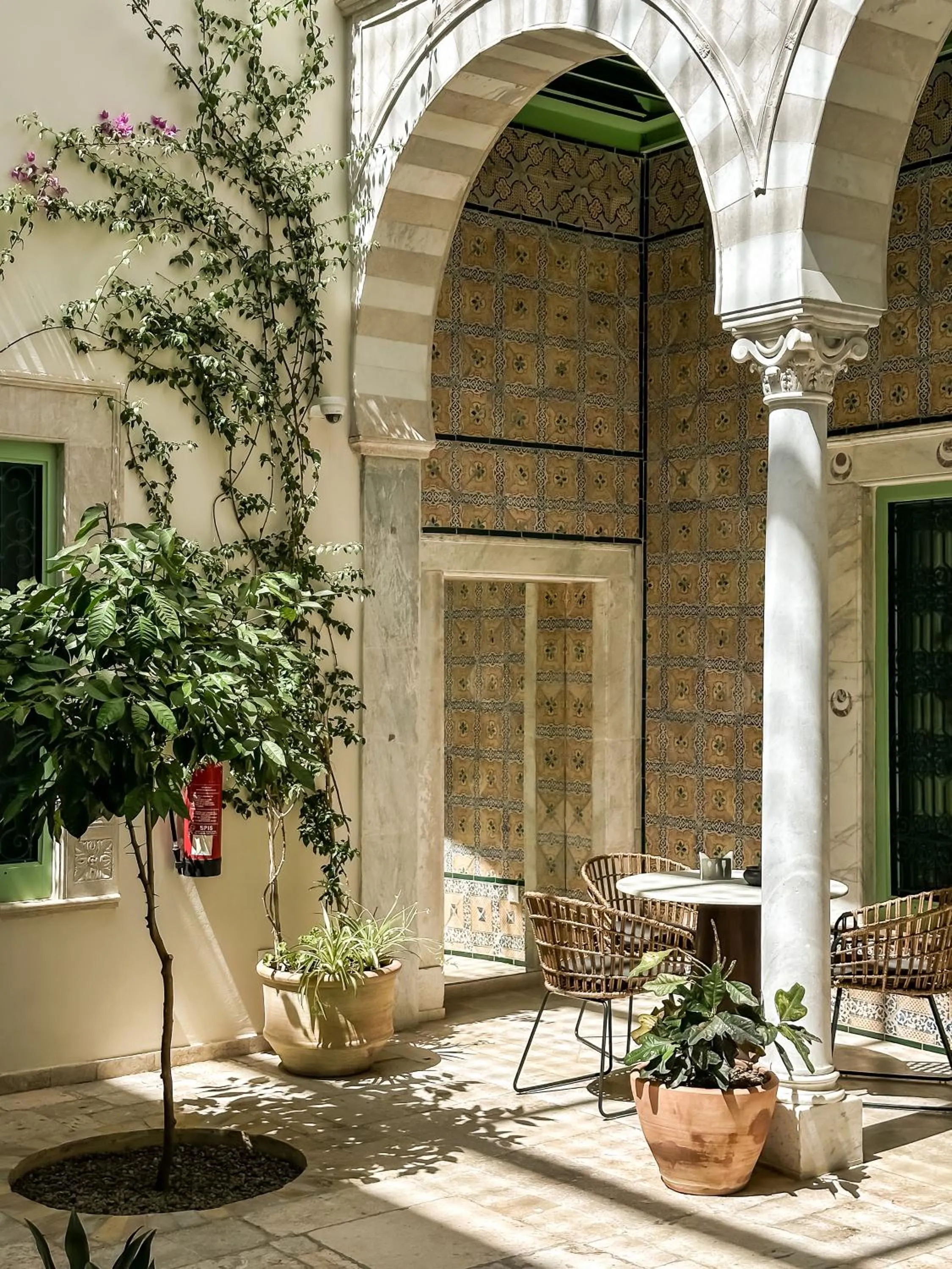 Patio in Dar Ben Turkia