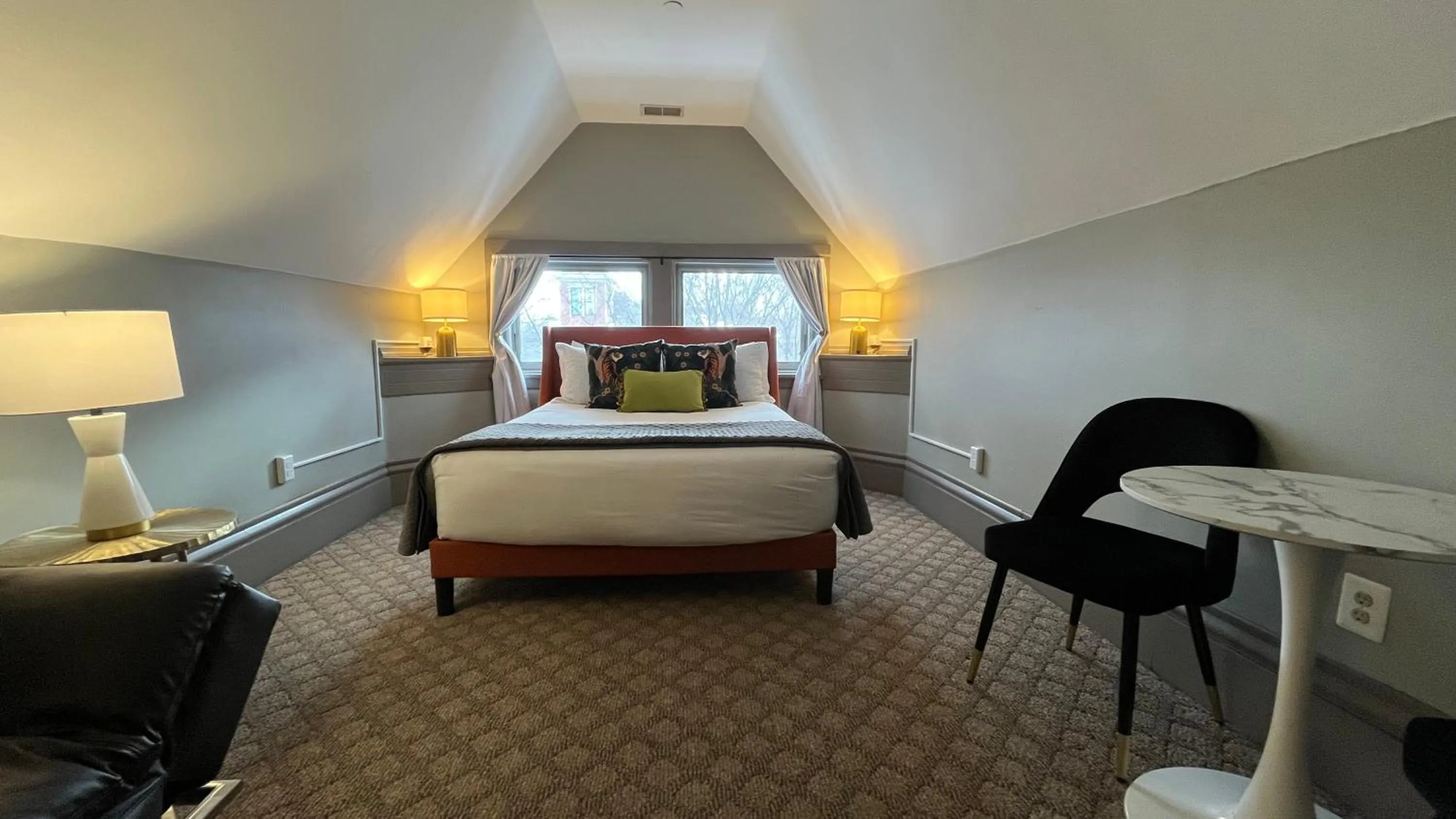 Bed in Stone Gables Inn