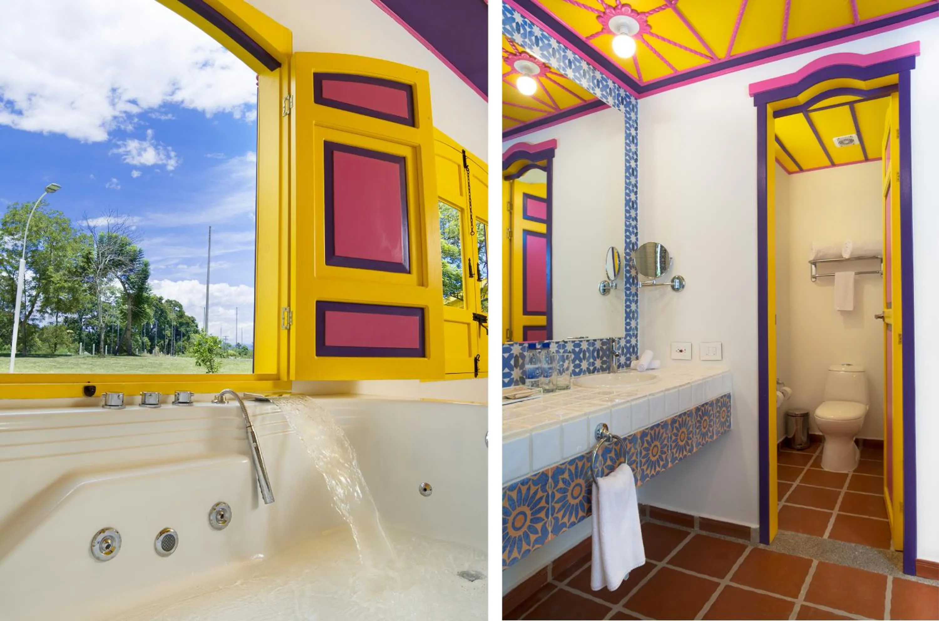 Shower in Hotel Mocawa Resort