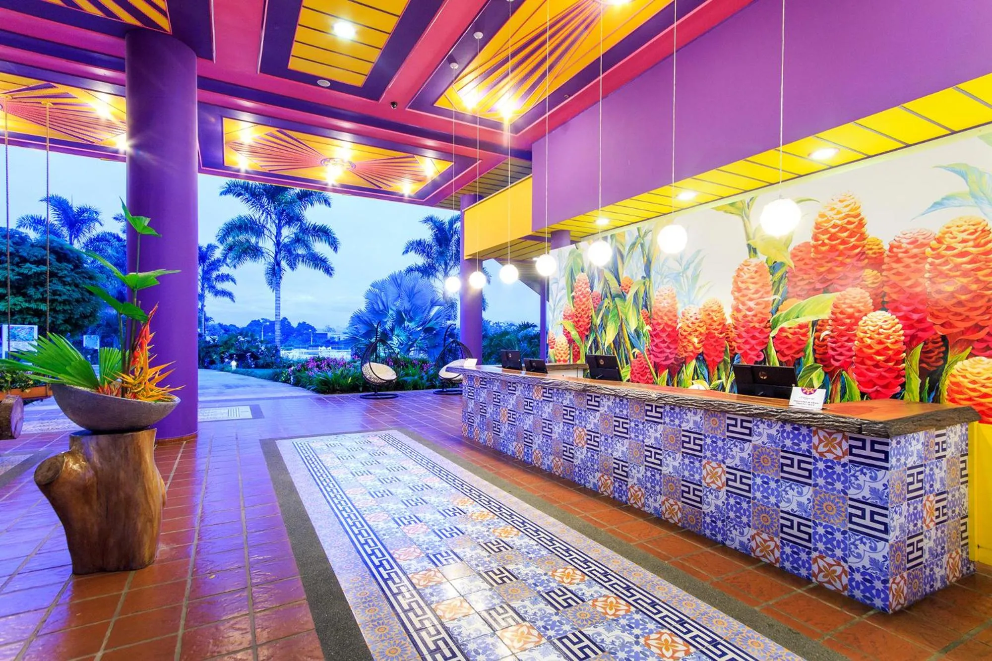 Lobby or reception in Hotel Mocawa Resort