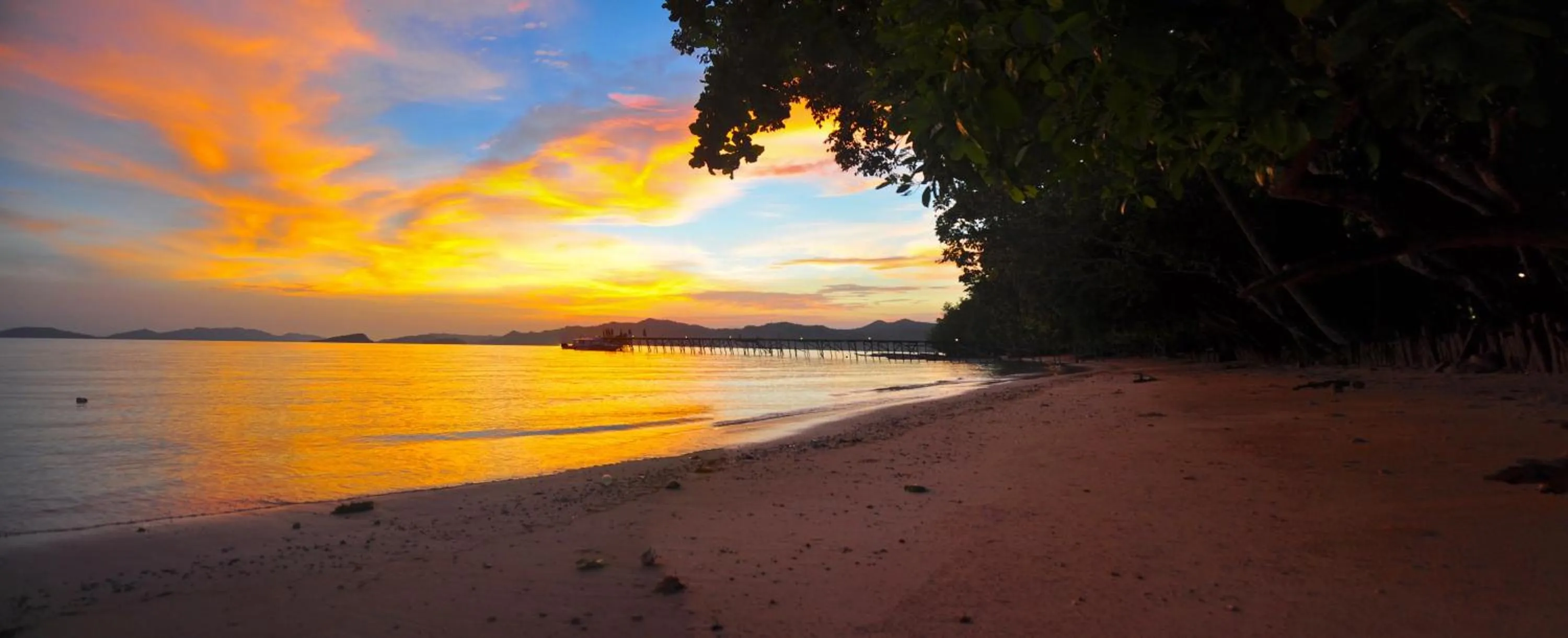Beach in Raja Ampat Dive Resort