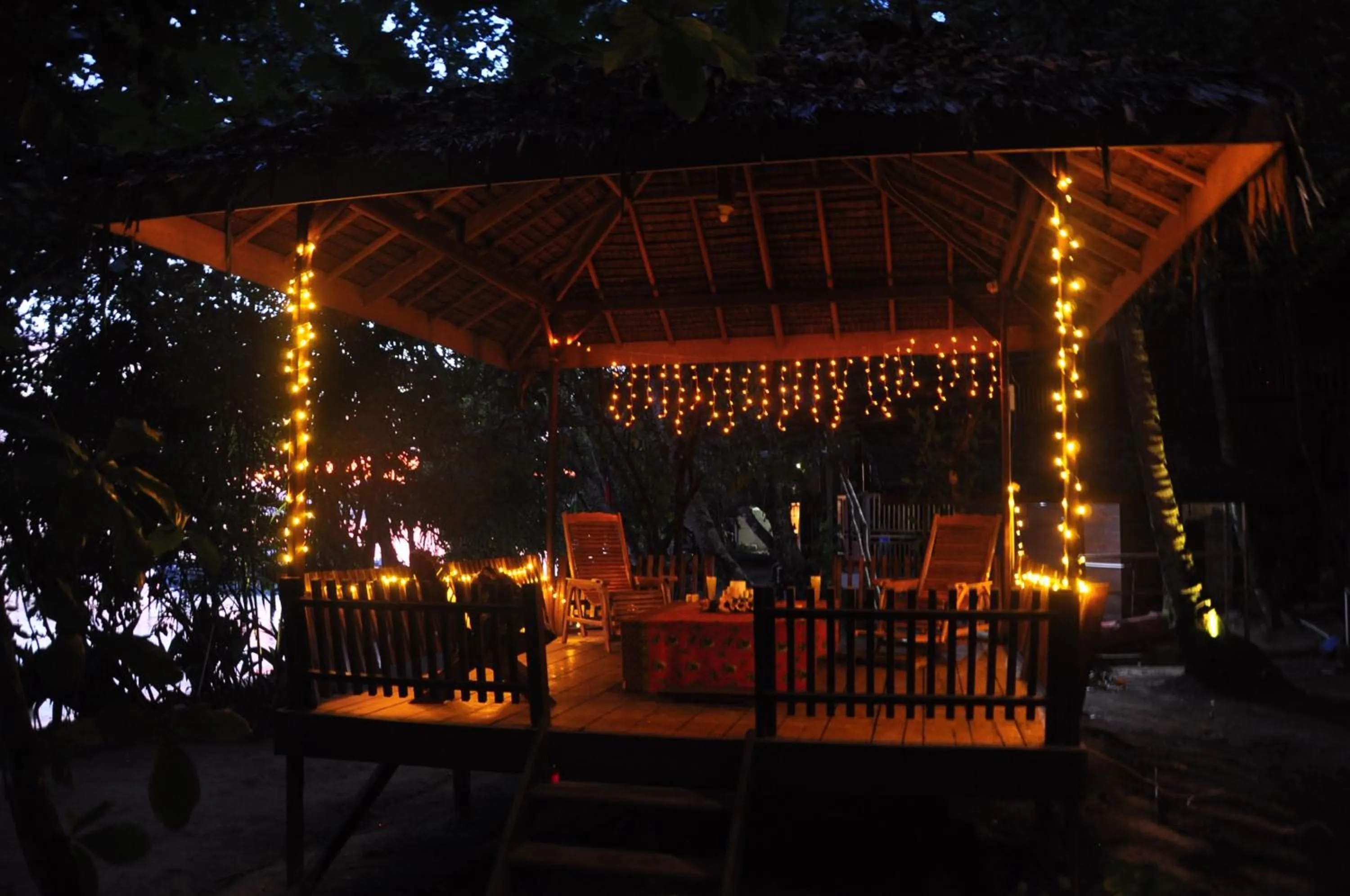 Balcony/Terrace in Raja Ampat Dive Resort