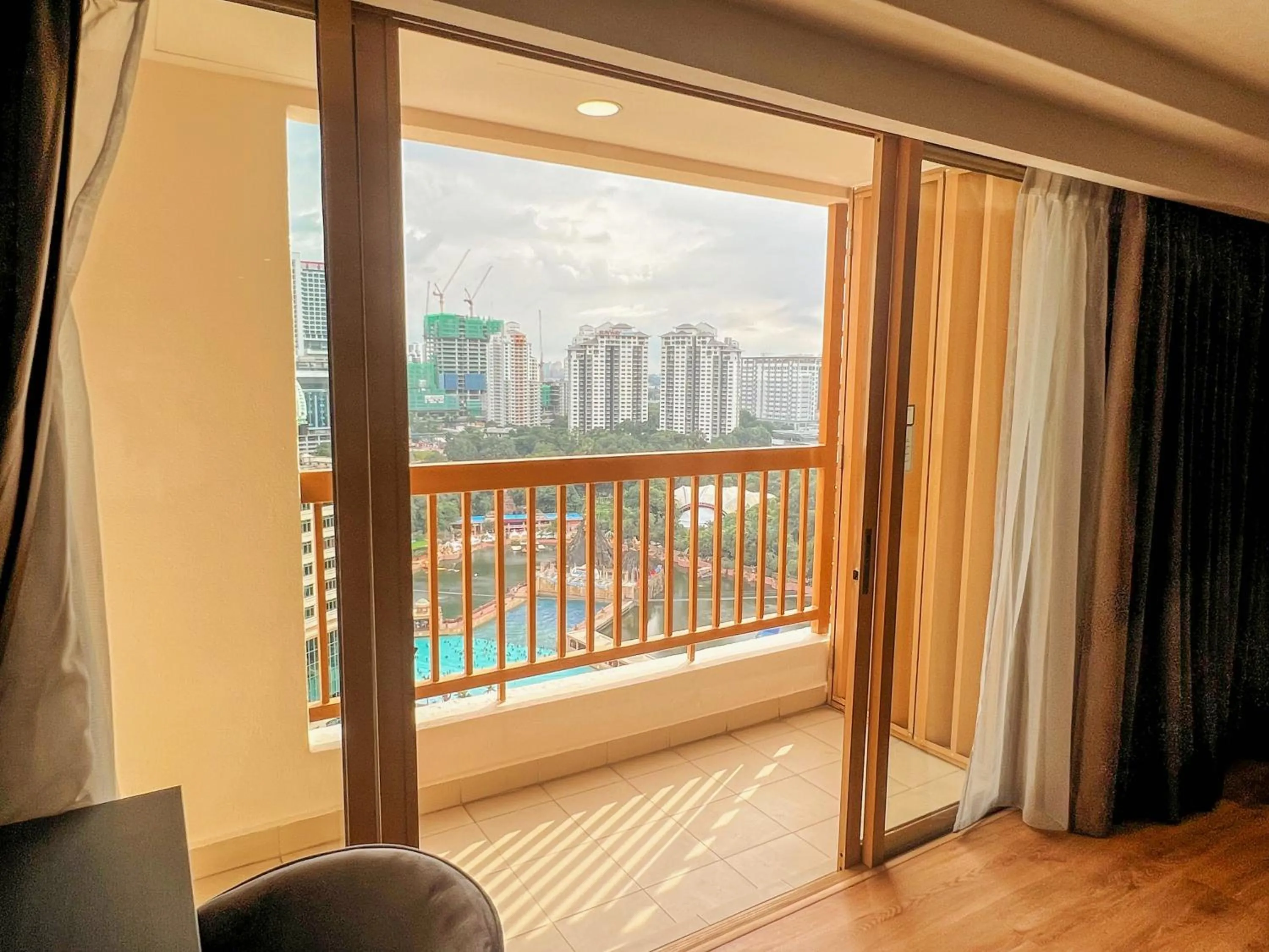 Balcony/Terrace in Resort Suites at Bandar Sunway