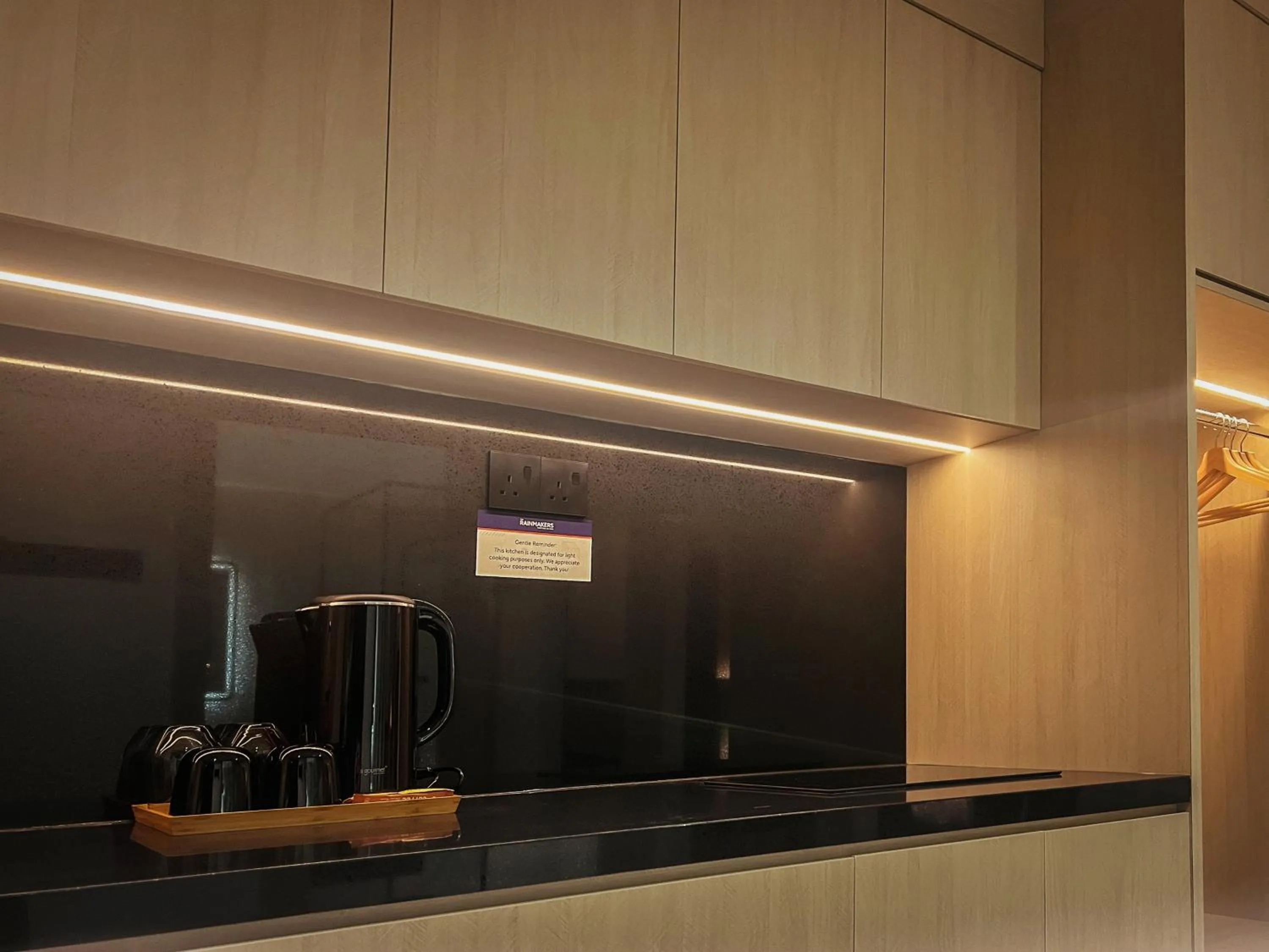 Kitchen or kitchenette in Resort Suites at Bandar Sunway