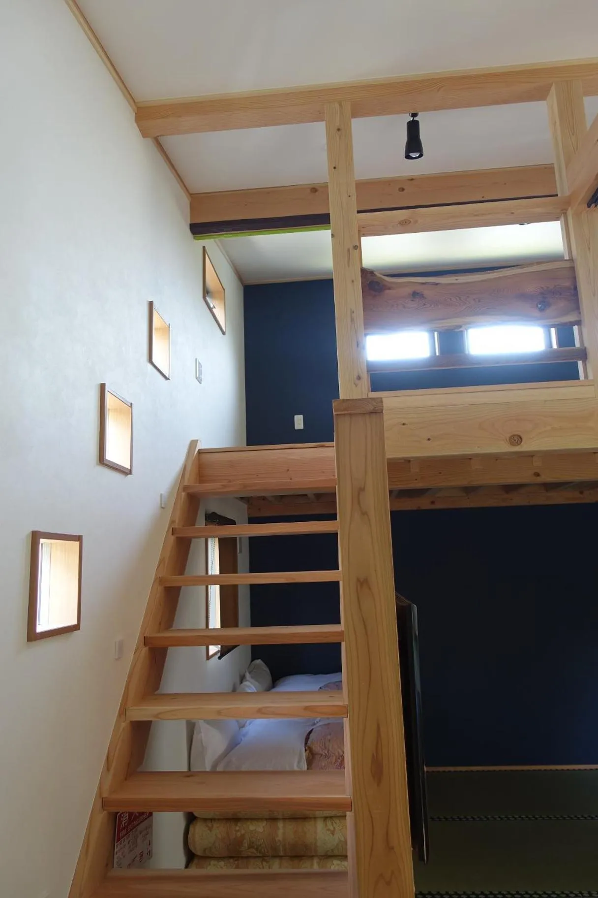 Bed in Stay Nikko Guesthouse