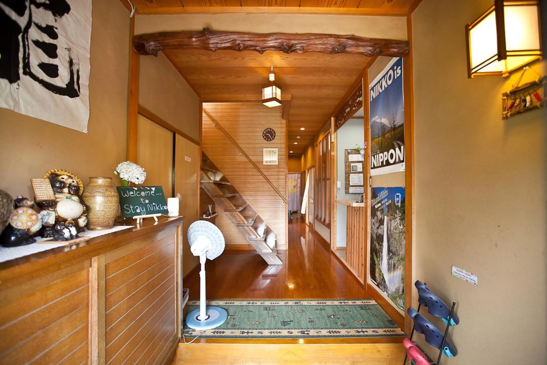 Lobby or reception in Stay Nikko Guesthouse