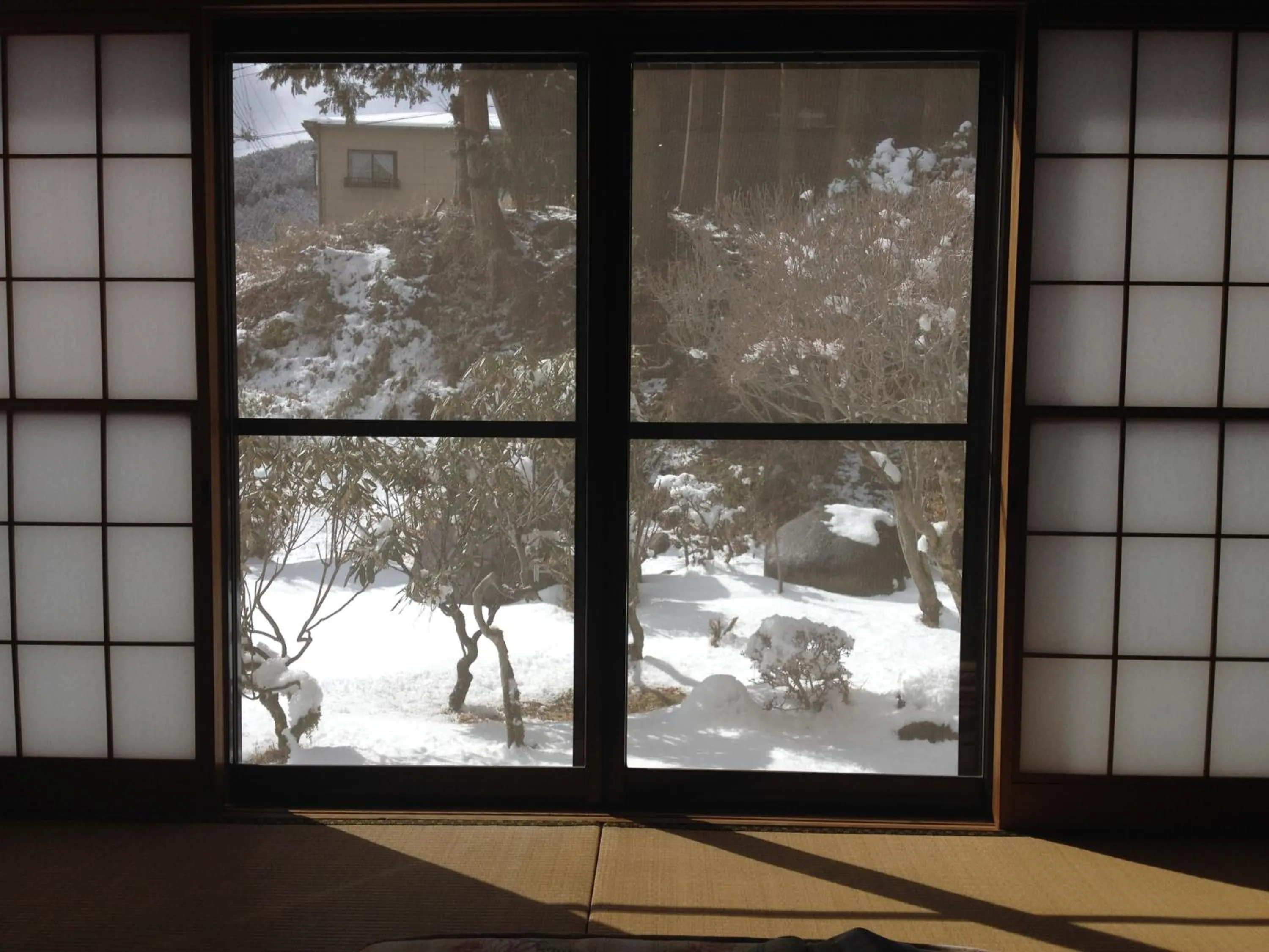 Garden view in Stay Nikko Guesthouse