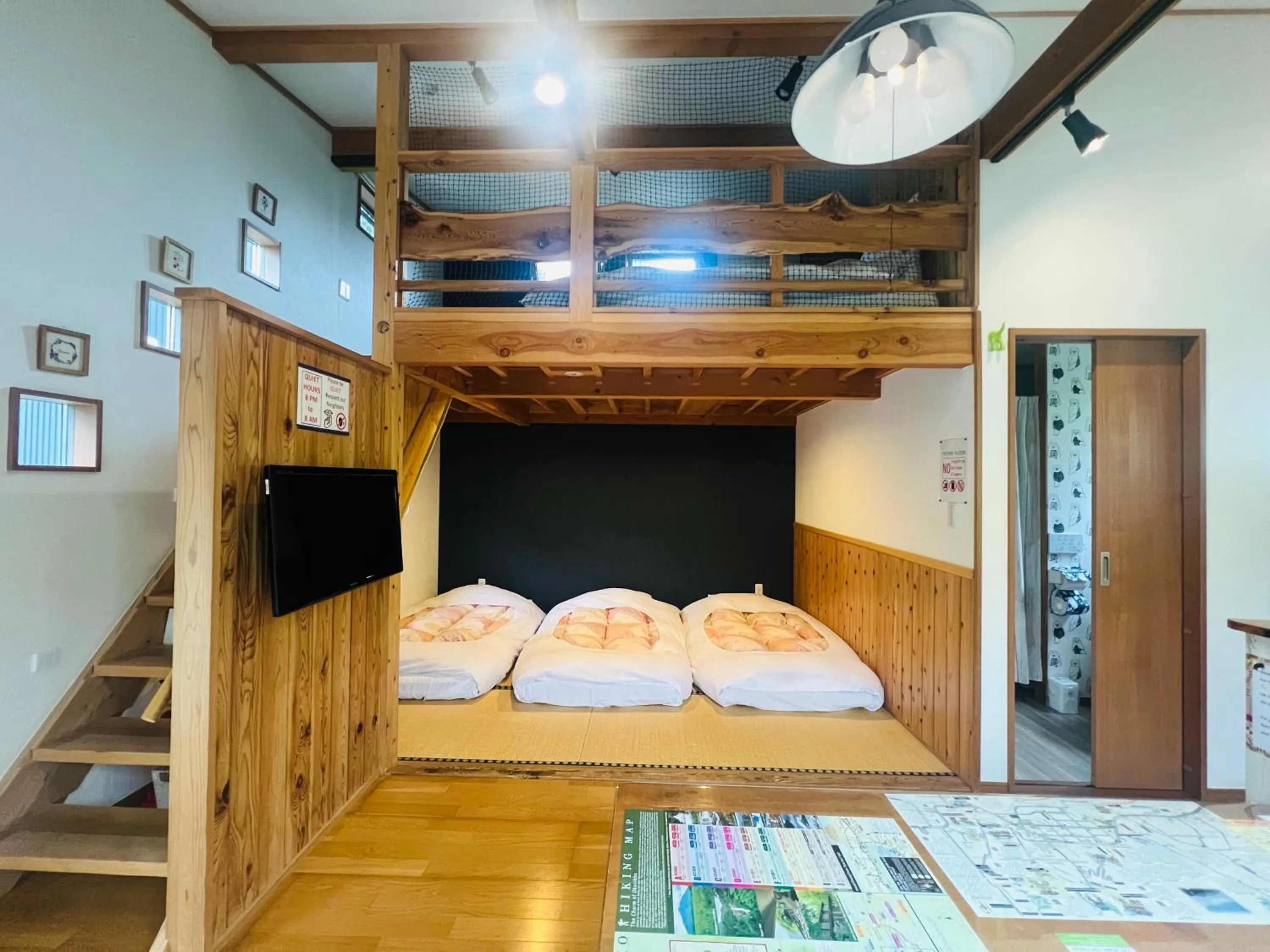 Bed in Stay Nikko Guesthouse