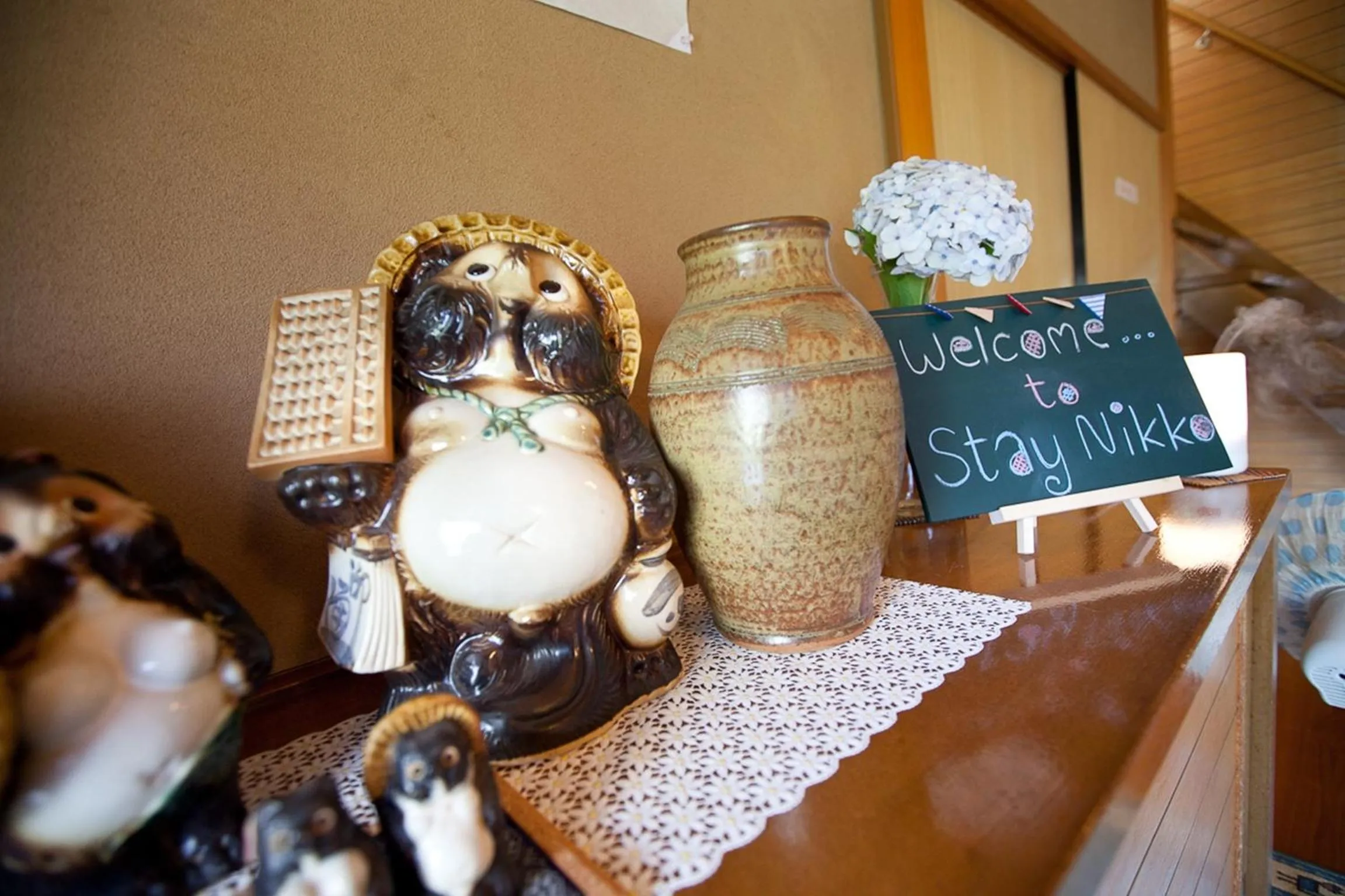 Decorative detail in Stay Nikko Guesthouse