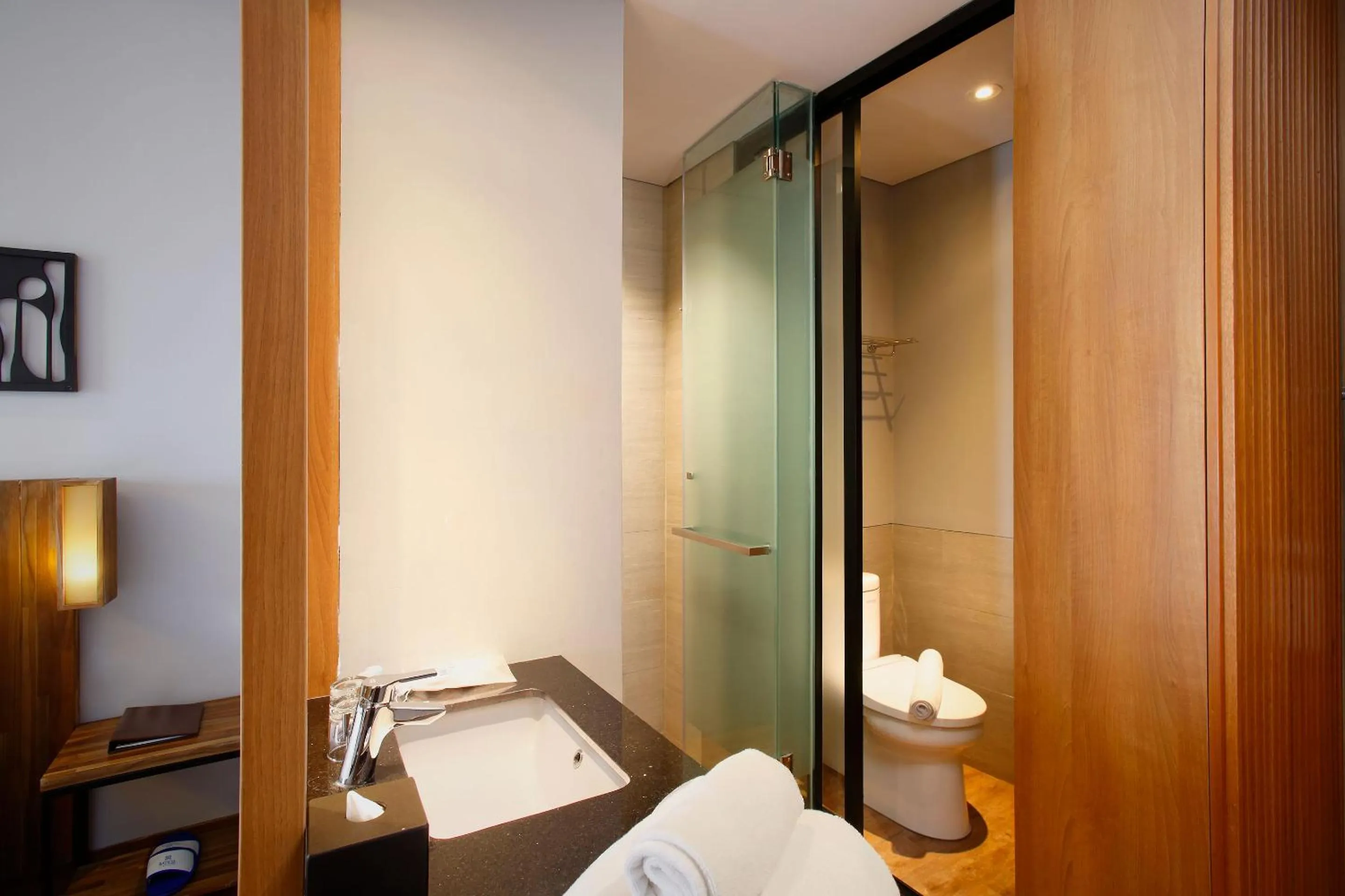 Bathroom in BATIQA Hotel Jababeka Cikarang