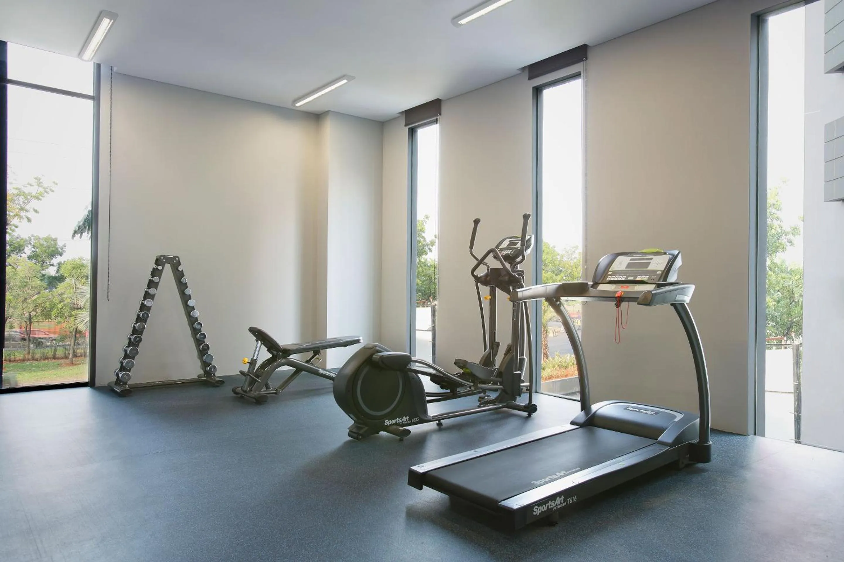 Fitness centre/facilities in BATIQA Hotel Jababeka Cikarang