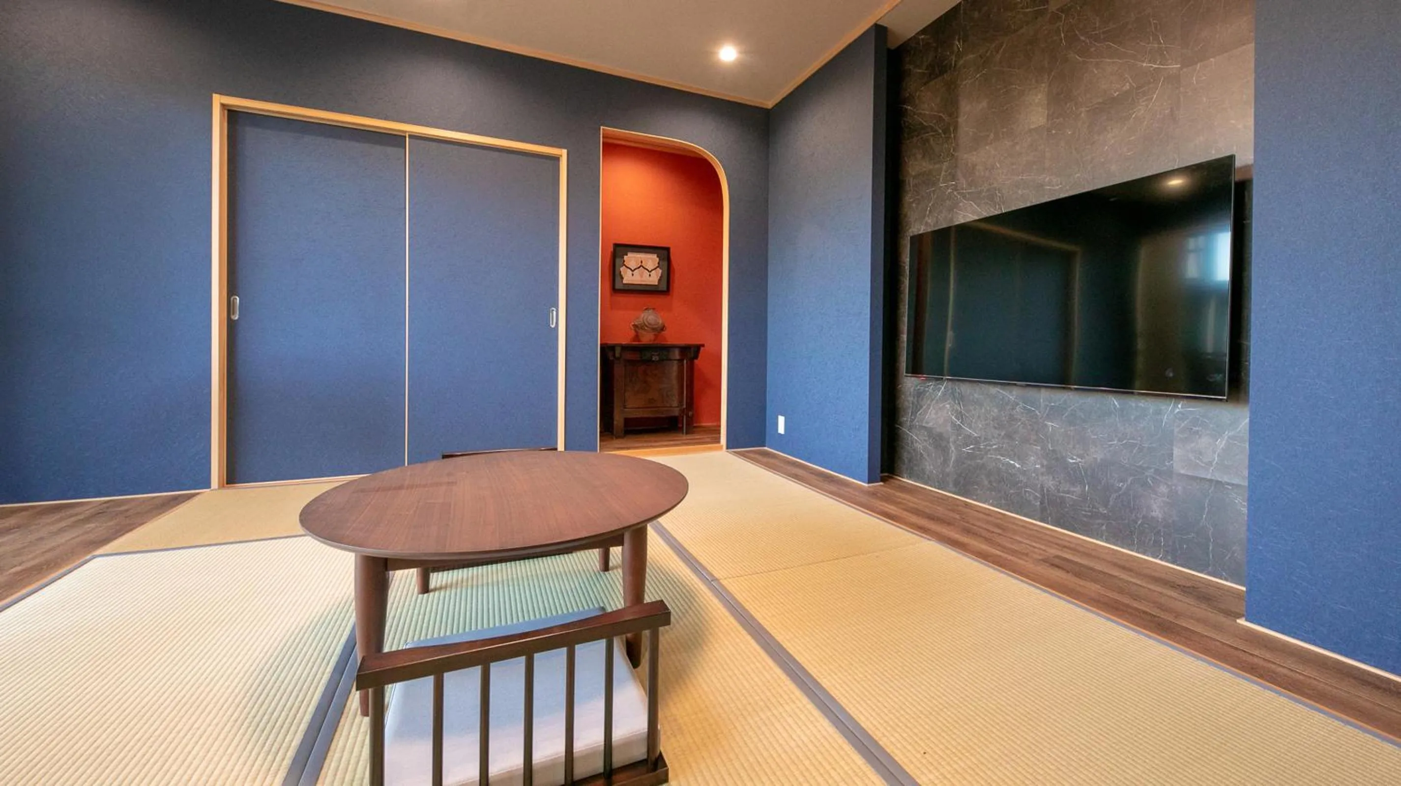 Photo of the whole room in Yufuin Tsubaki