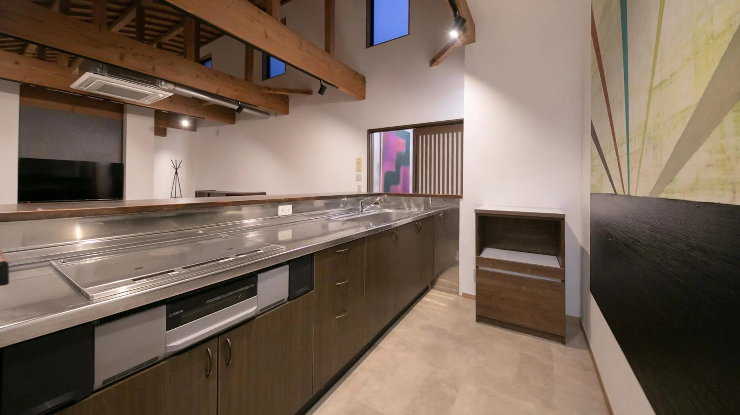 kitchen in Yufuin Tsubaki