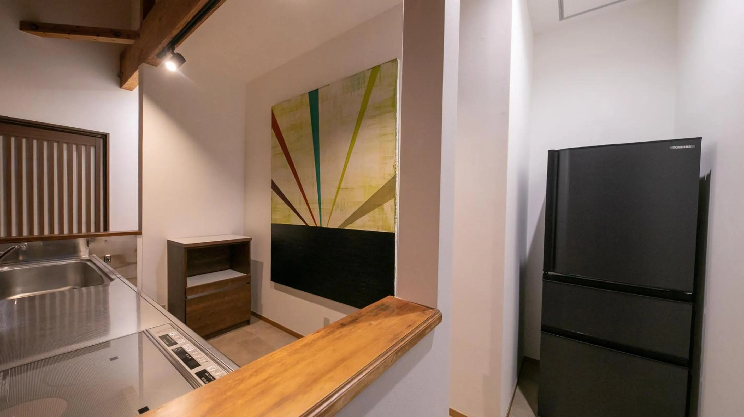 kitchen in Yufuin Tsubaki