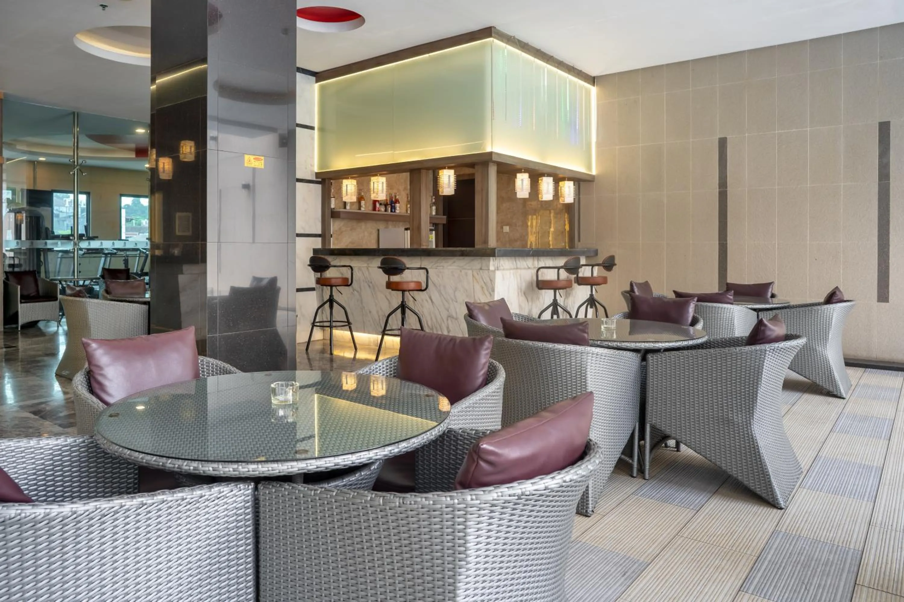 Swimming pool in Nagoya Hill Hotel Batam