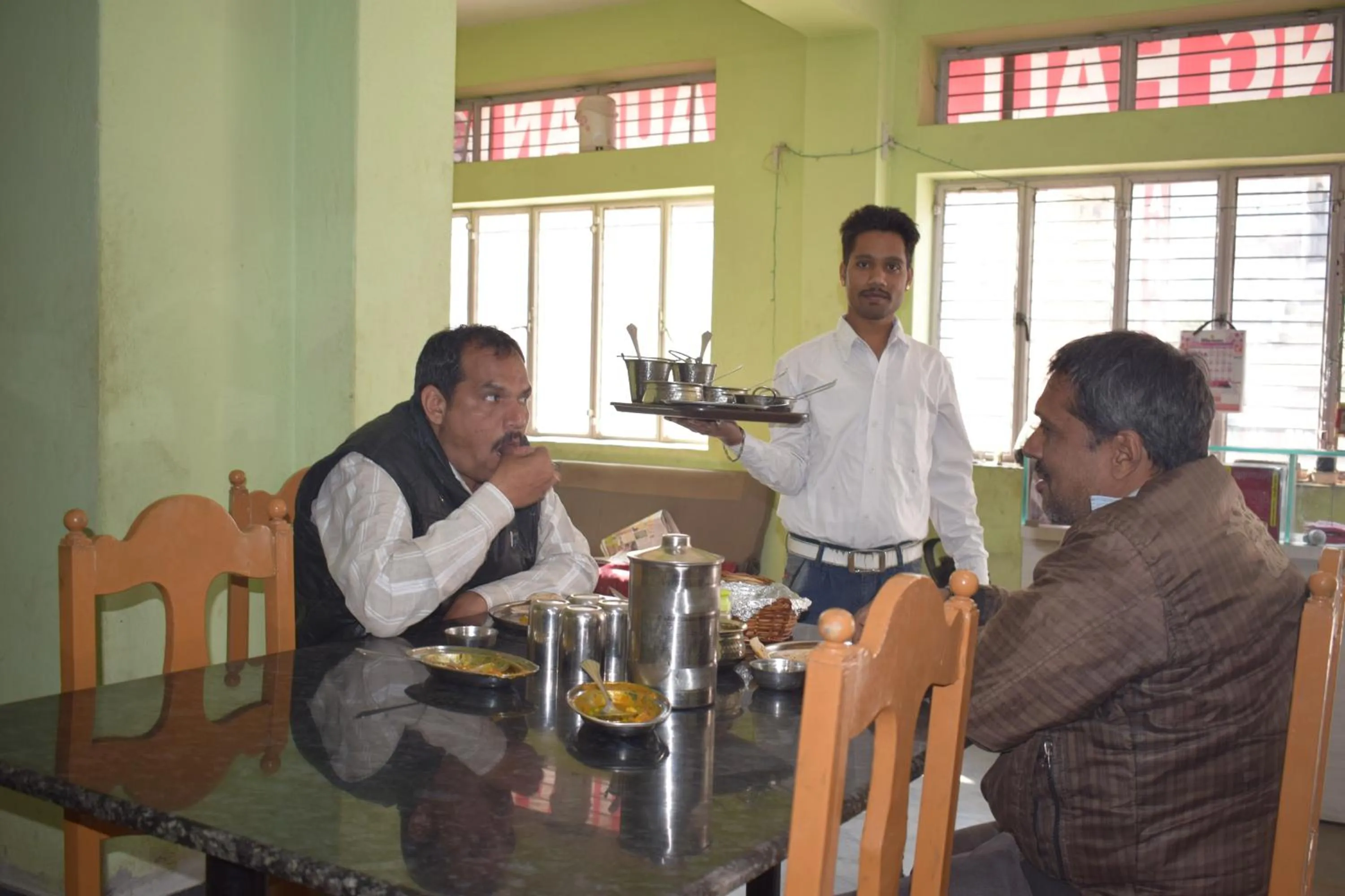Food close-up in Hotel Ramnivas