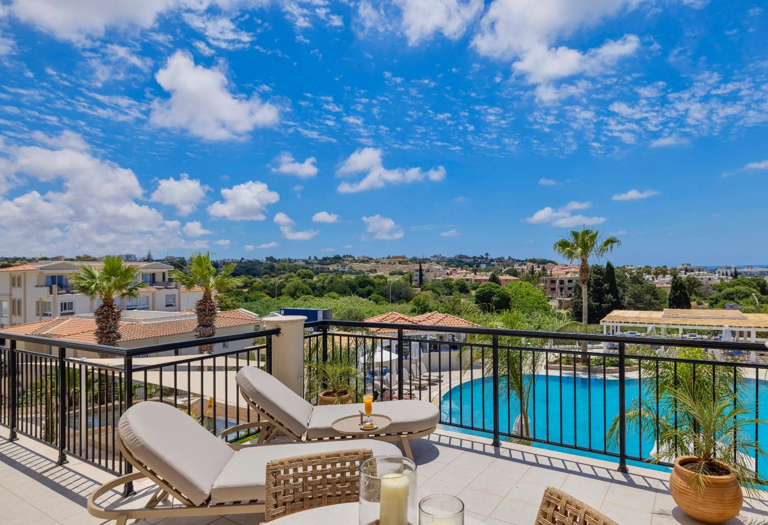 Balcony/Terrace in WellClub Resort - Wellness & SeaView Suites