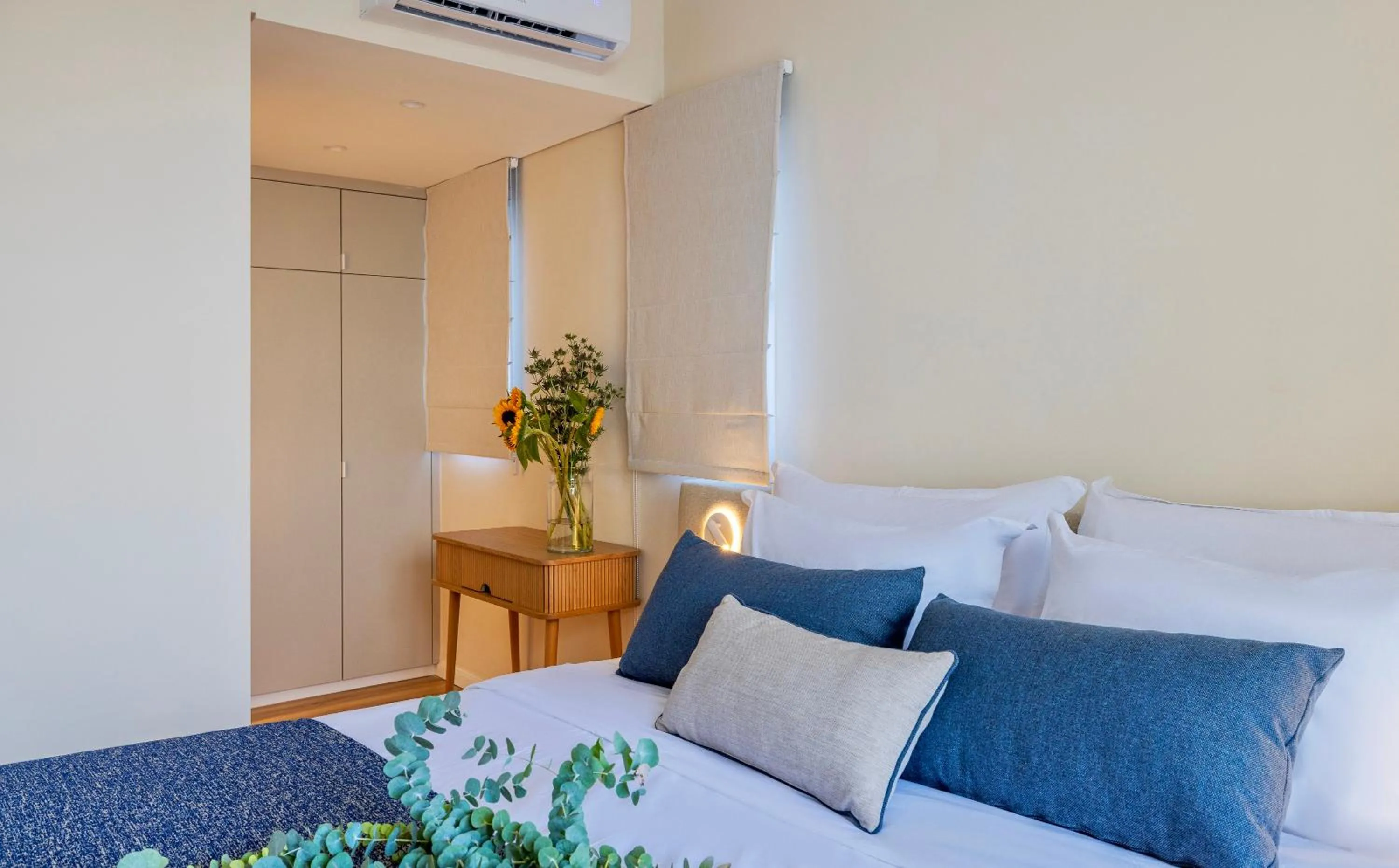 Bed in WellClub Resort - Wellness & SeaView Suites