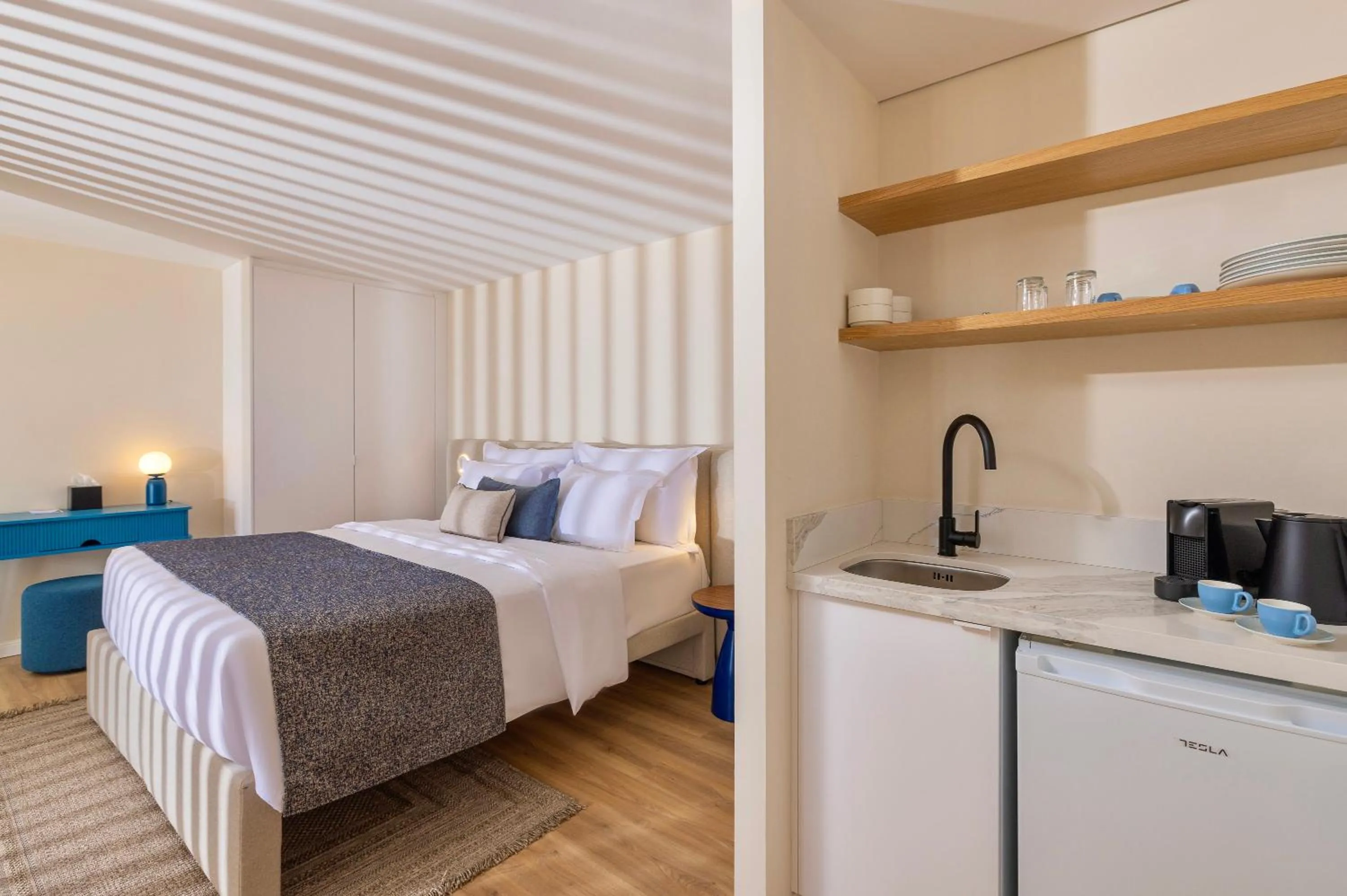 Bed in WellClub Resort - Wellness & SeaView Suites