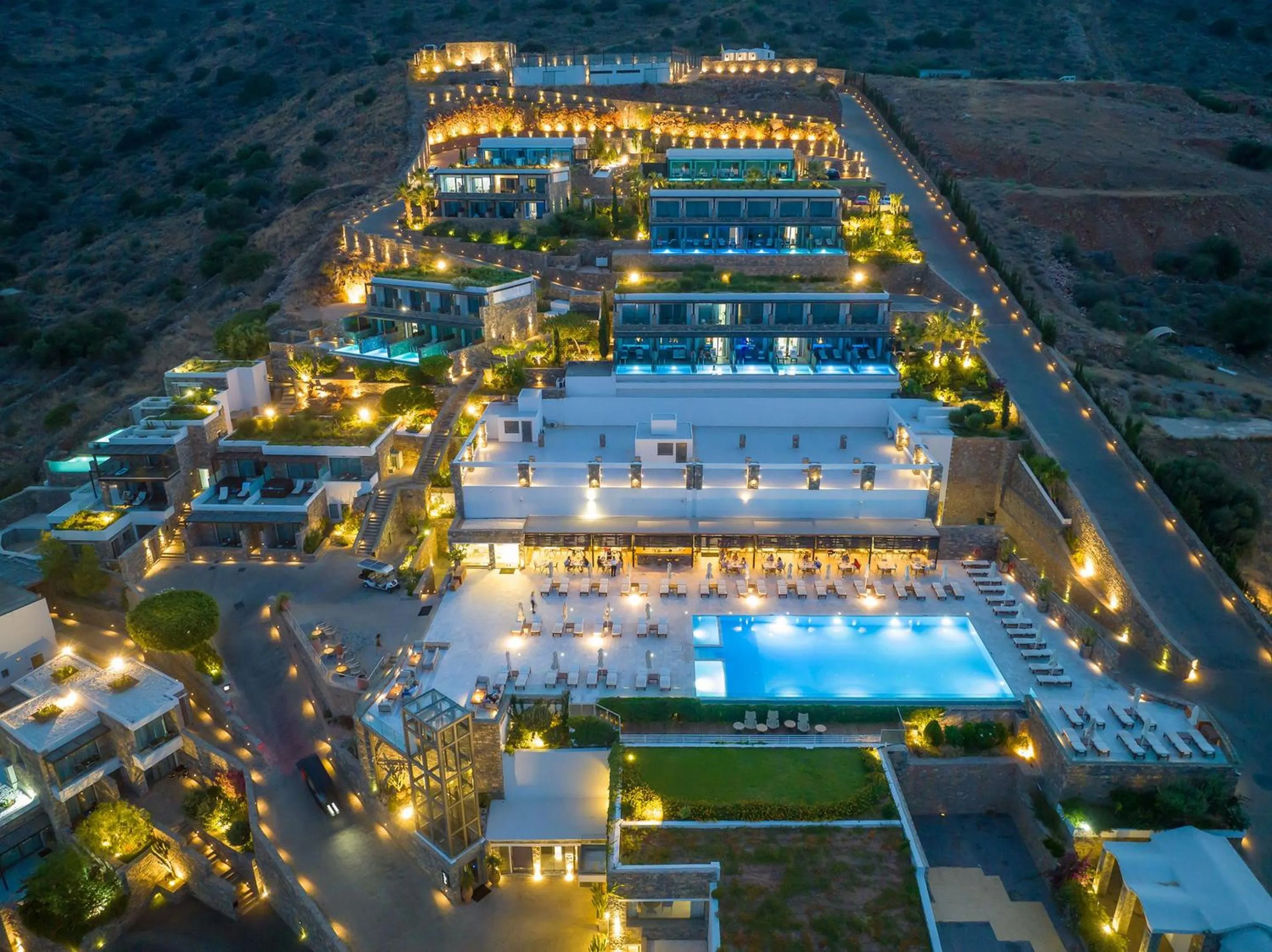 Bird's eye view in Royal Marmin Bay Boutique & Art Hotel