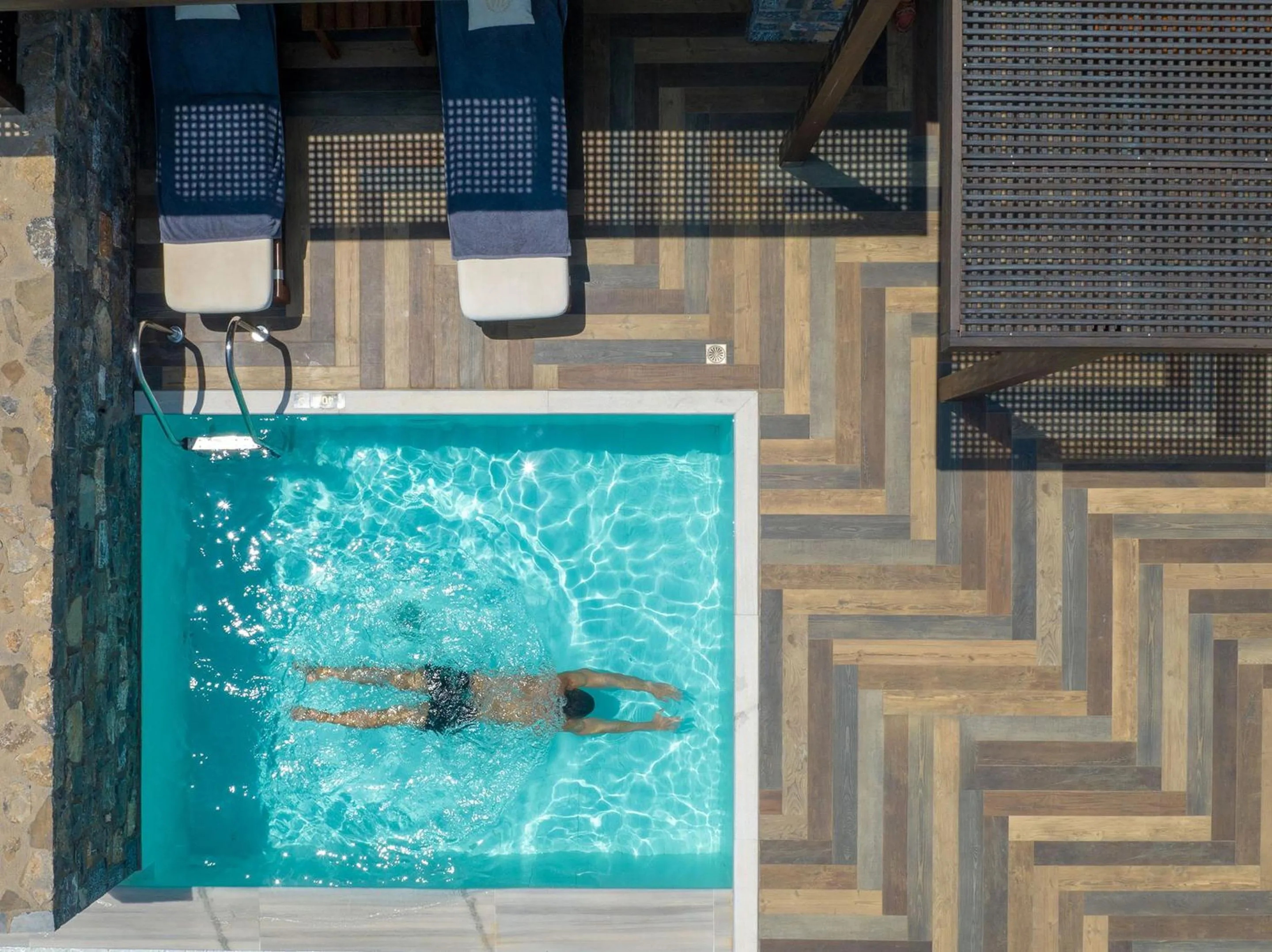 Swimming pool in Royal Marmin Bay Boutique & Art Hotel