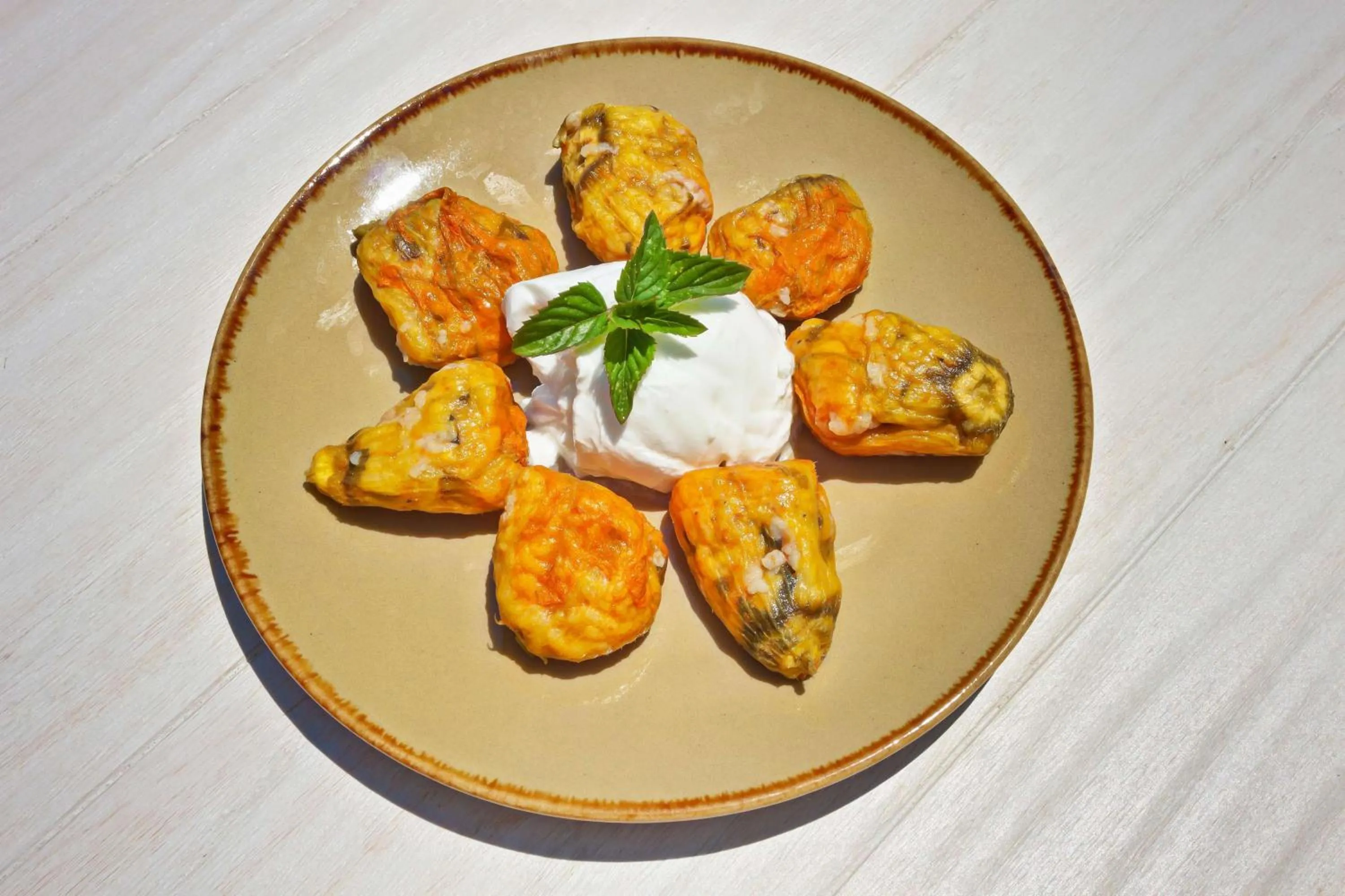 Food close-up in Royal Marmin Bay Boutique & Art Hotel