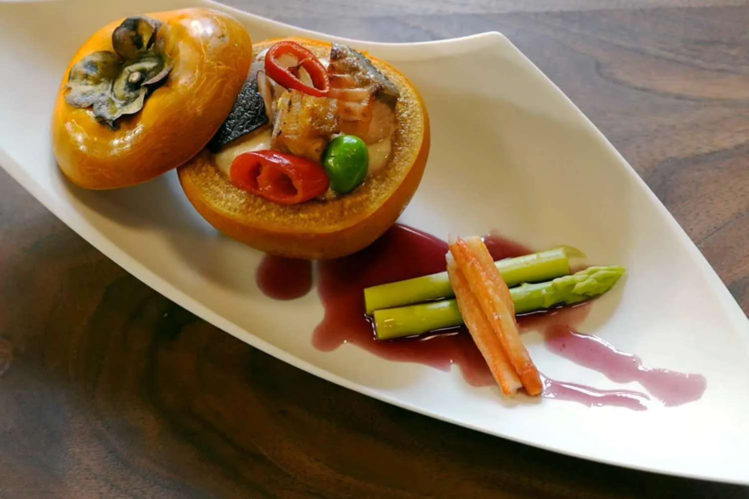 Dinner in Ryoso Yufuin Yamadaya