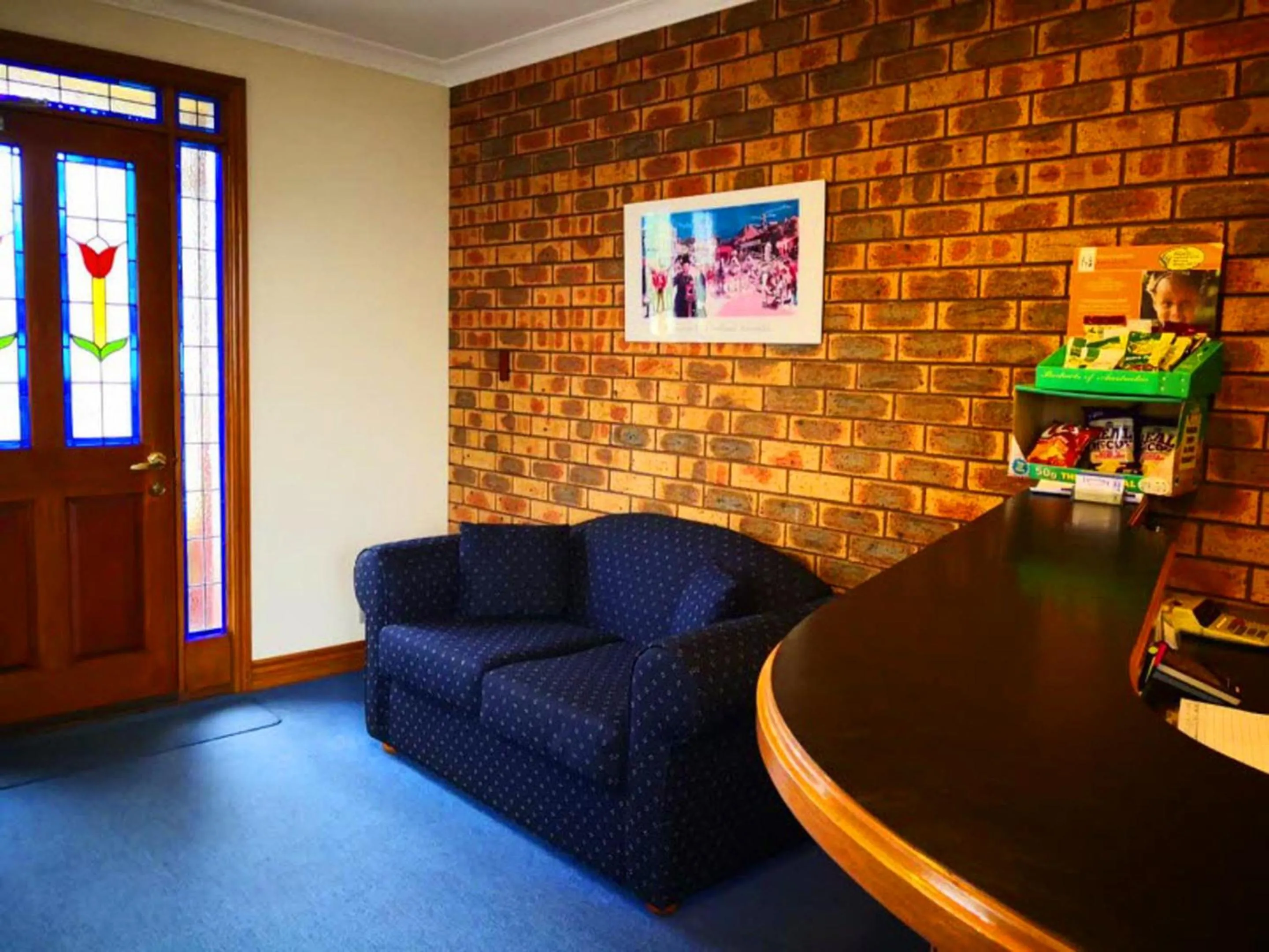 Lobby or reception in Victoriana Motor Inn