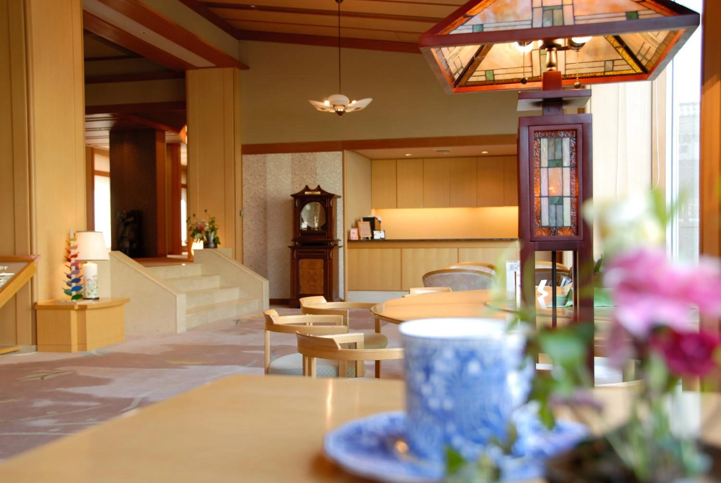 Lobby or reception in Minoya