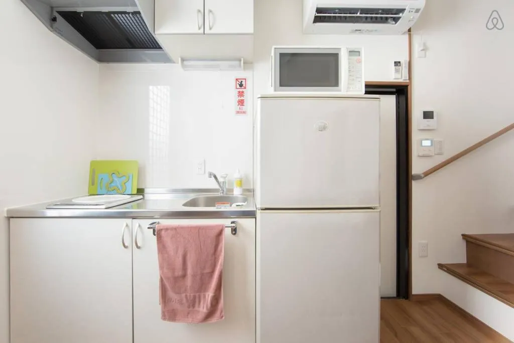 Kitchen or kitchenette in Kyoto Gion Shinbashi-an