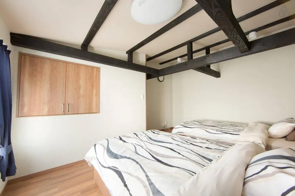 Photo of the whole room, Bed in Kyoto Gion Shinbashi-an