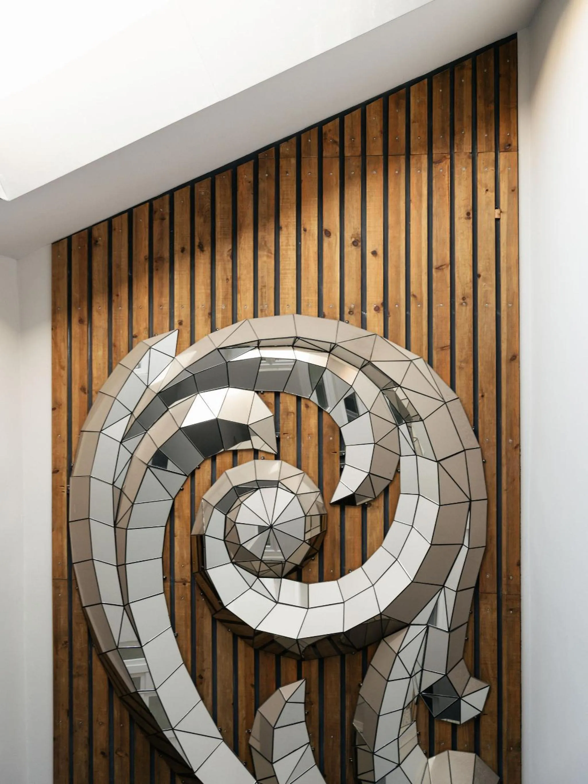 Decorative detail in Inspira Santos Boutique Hotel