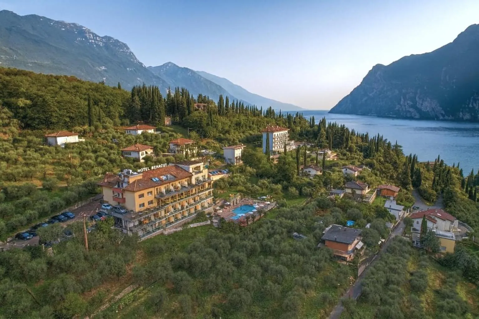 Property building in Hotel Benacus Panoramic