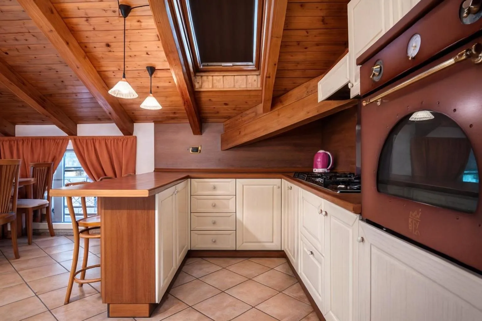 kitchen in Hotel Benacus Panoramic