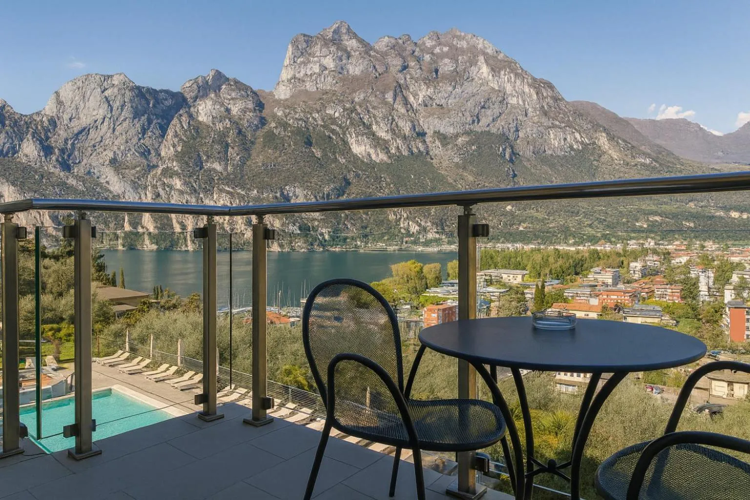 Lake view in Hotel Benacus Panoramic