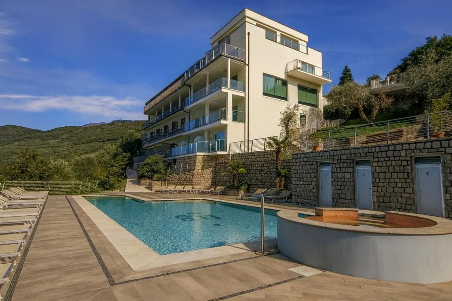 Property building in Hotel Benacus Panoramic